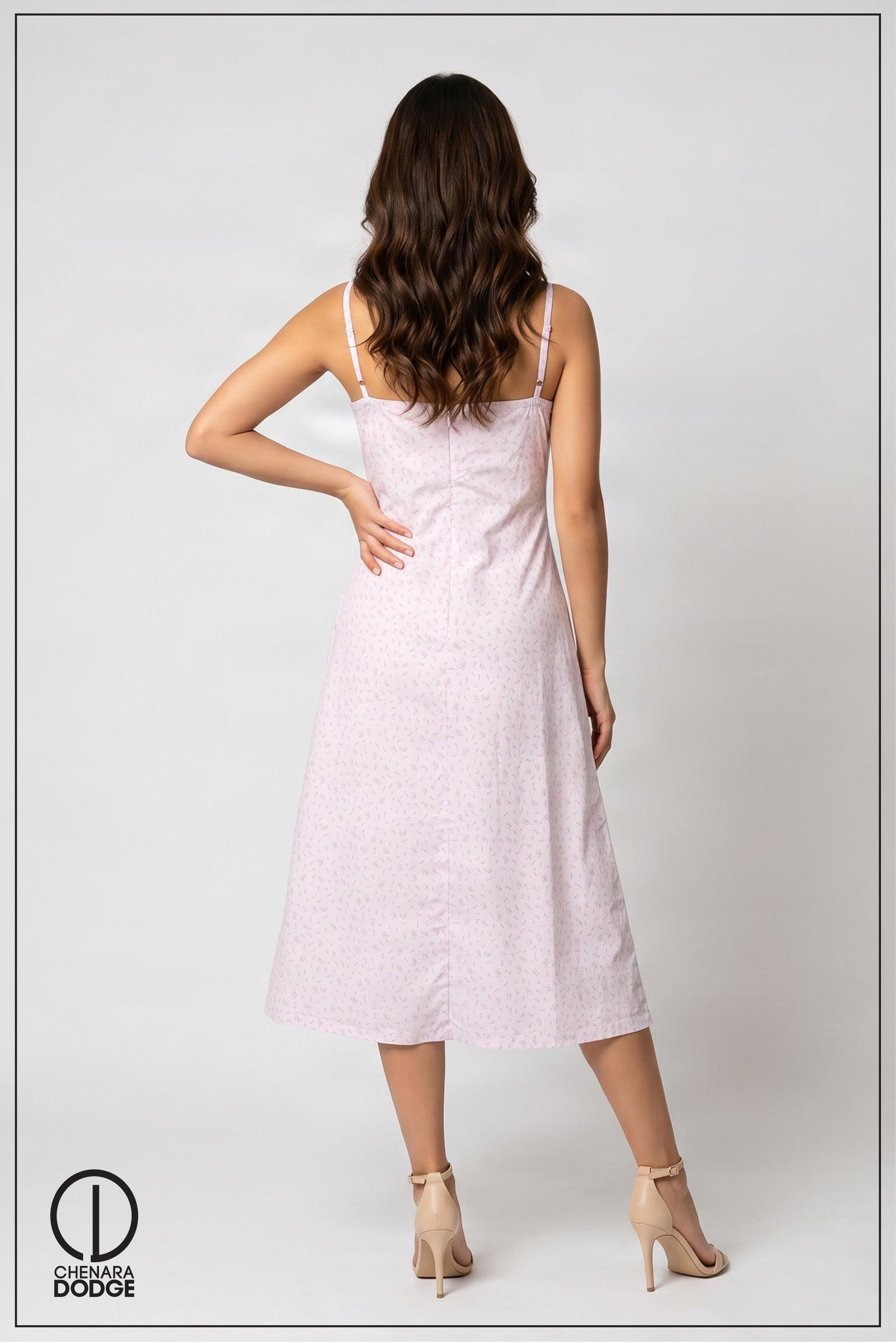 EMILY BUSTIER MIDI DRESS