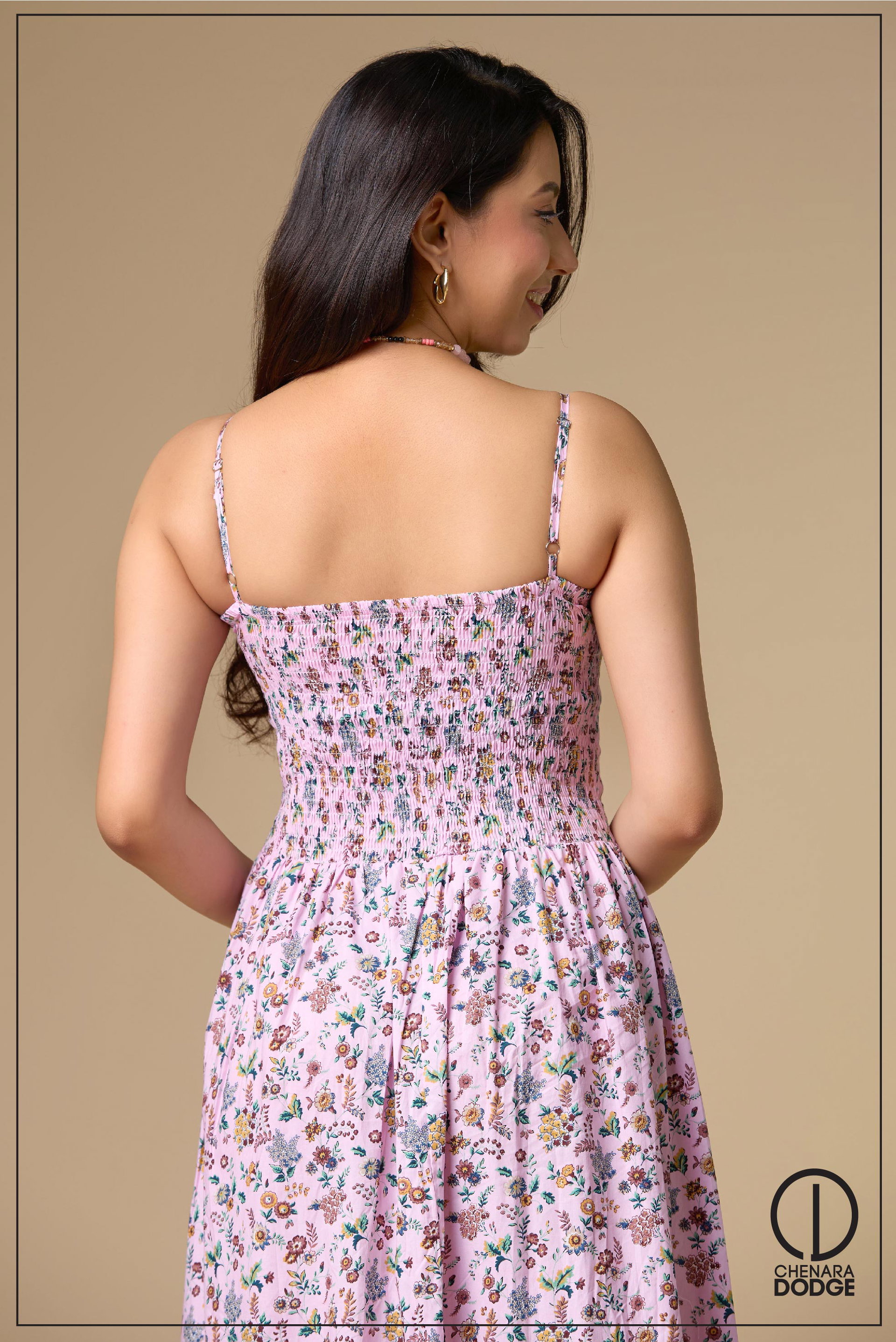 EMMA DROP WAIST MAXI DRESS