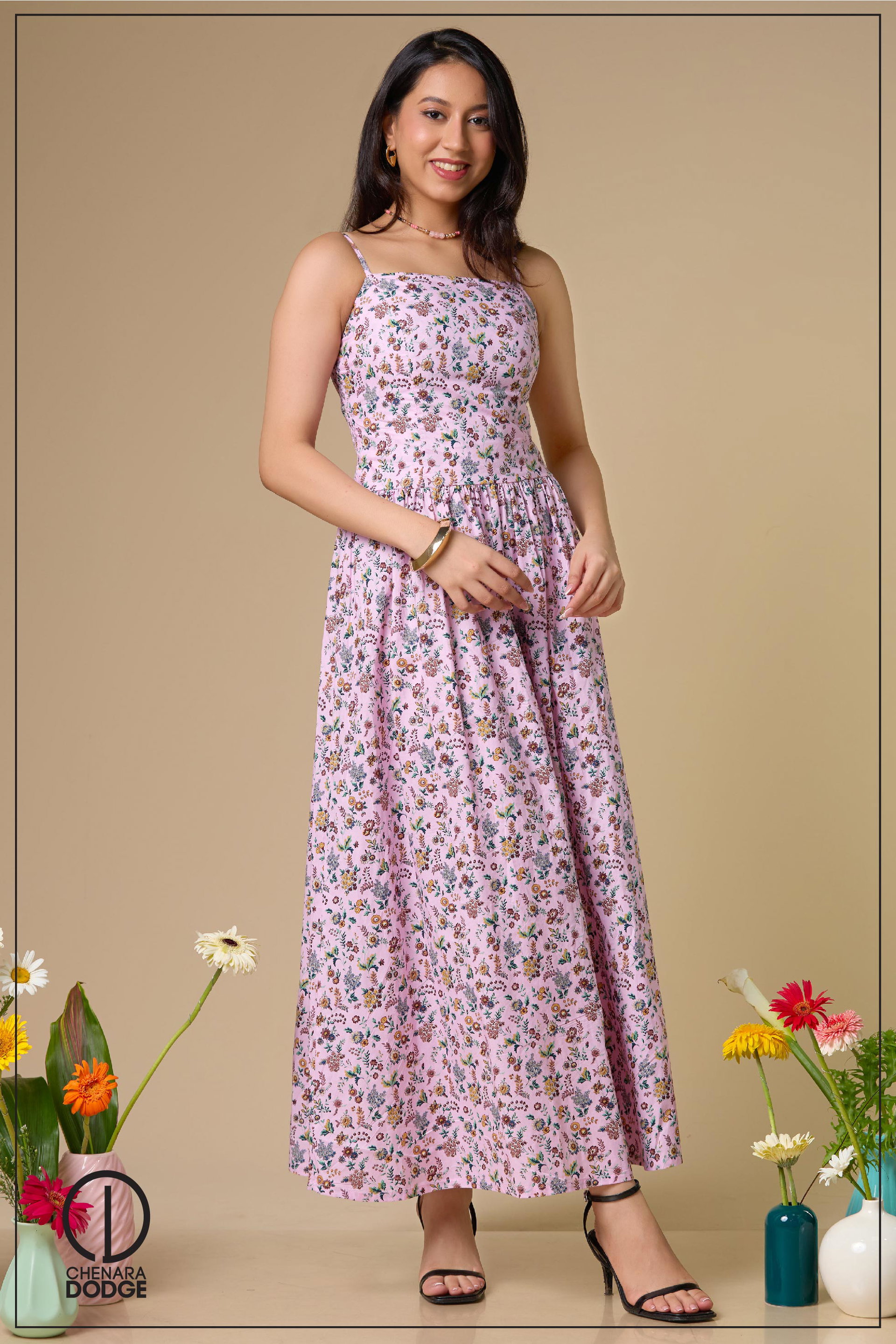 EMMA DROP WAIST MAXI DRESS