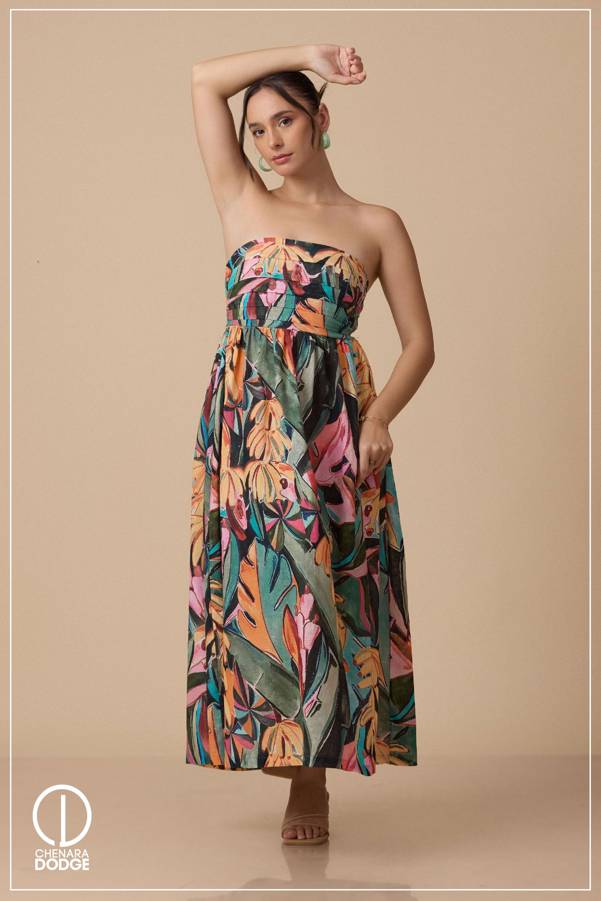 EMMA STRAPLESS MAXI DRESS