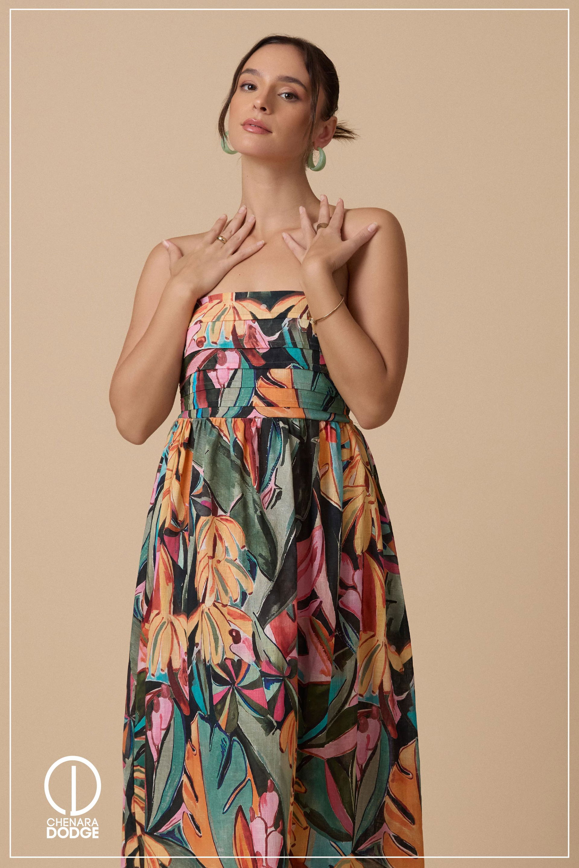 EMMA STRAPLESS MAXI DRESS