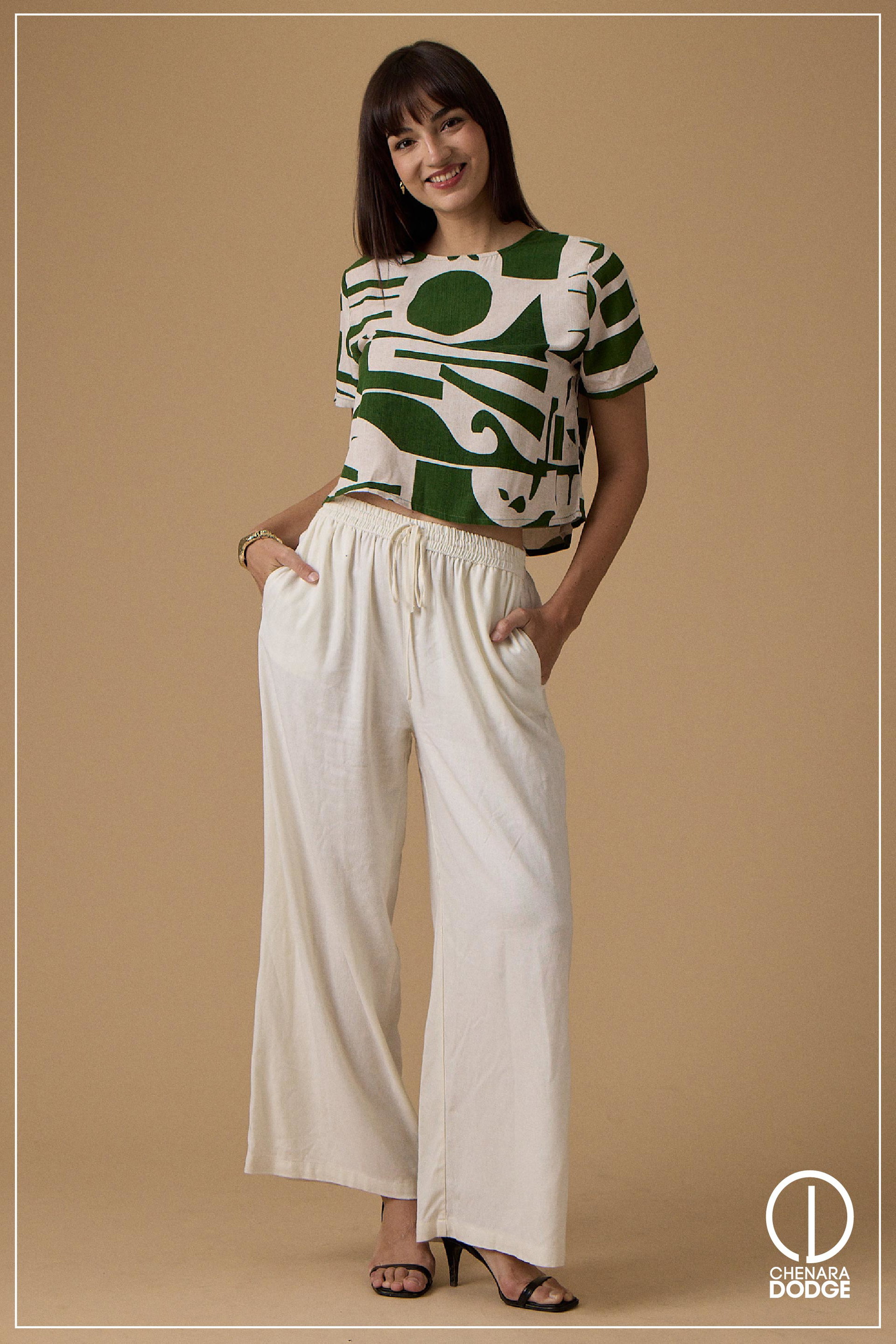 EVA ROUND NECK CROP TOP