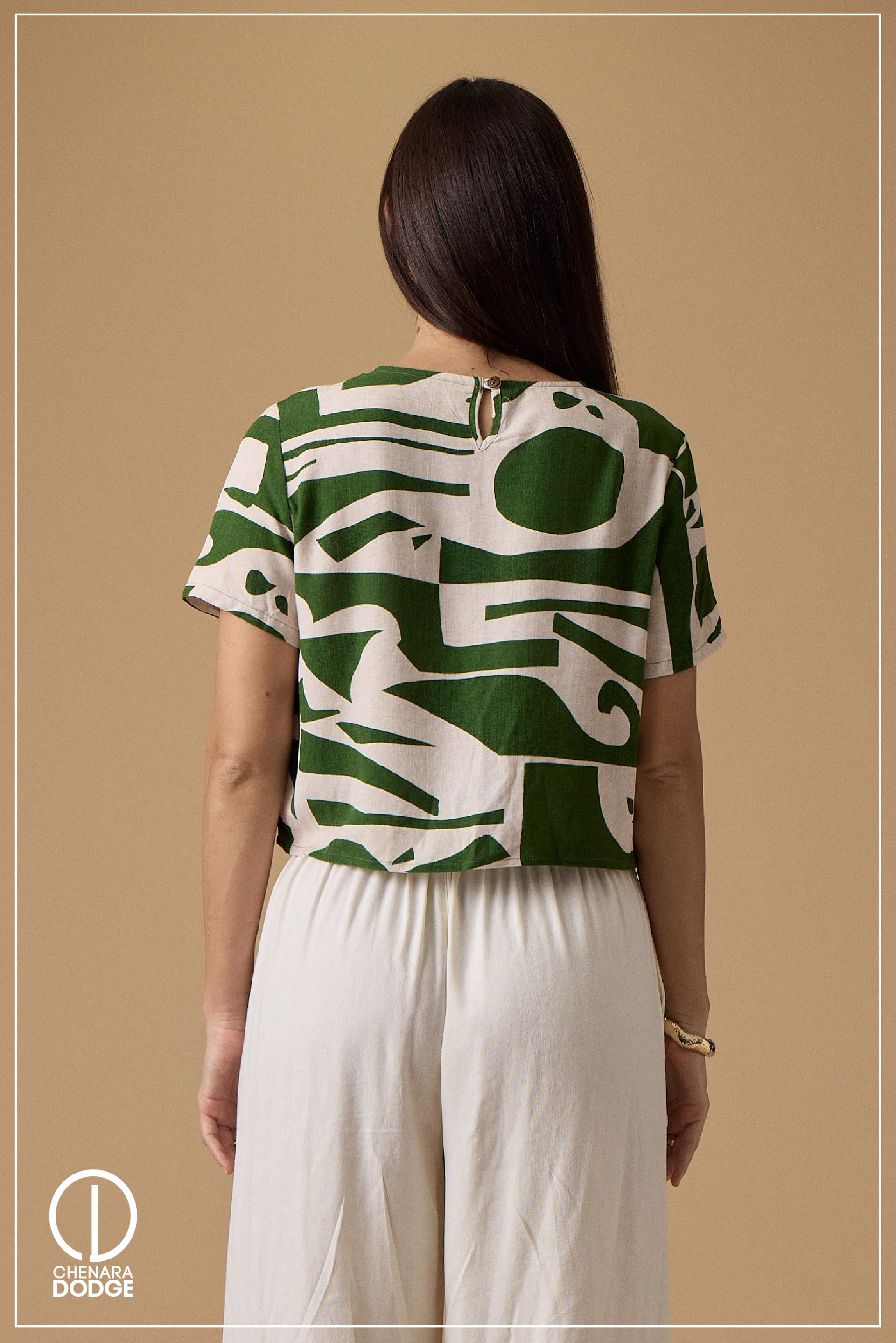 EVA ROUND NECK CROP TOP