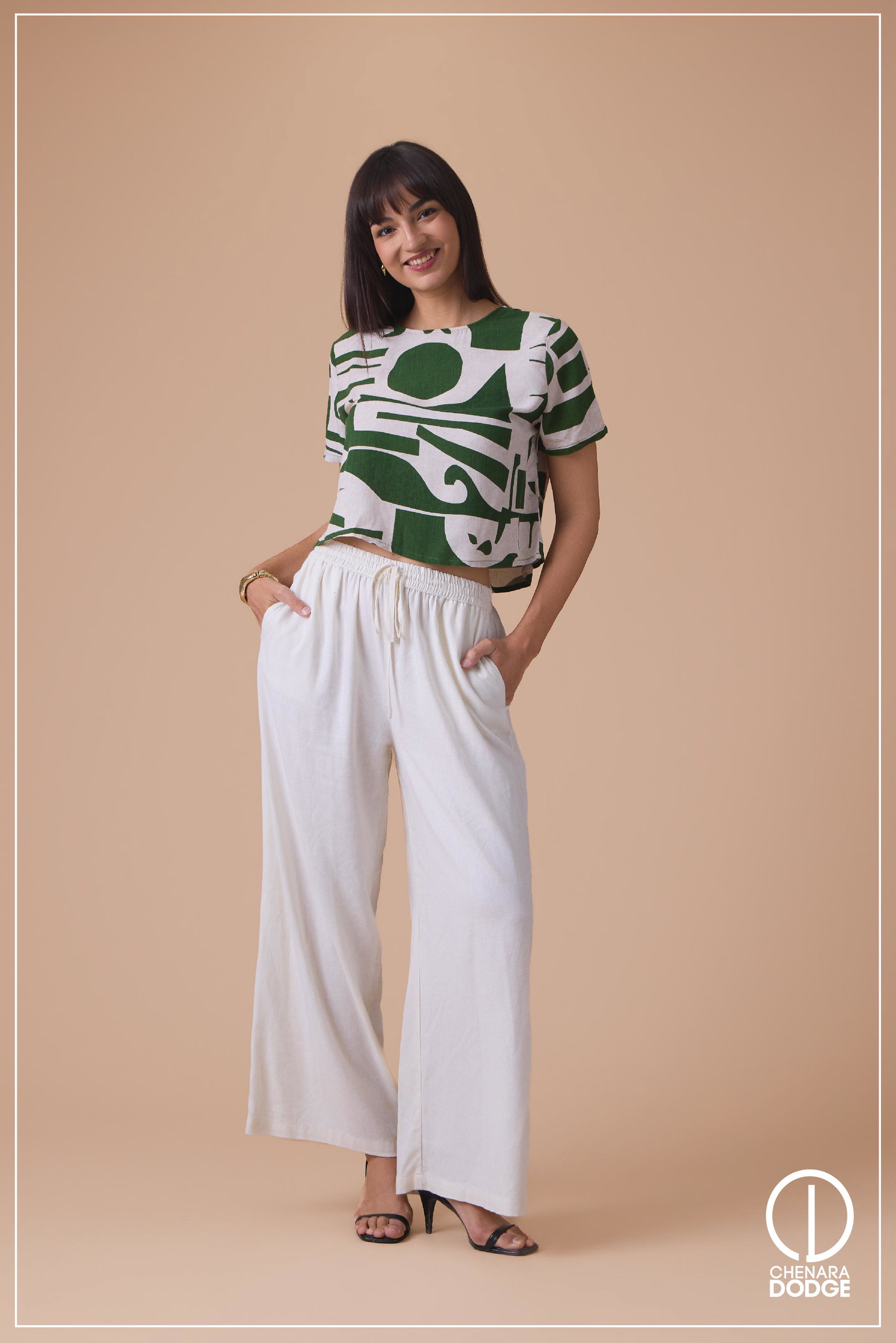 EVA ROUND NECK CROP TOP