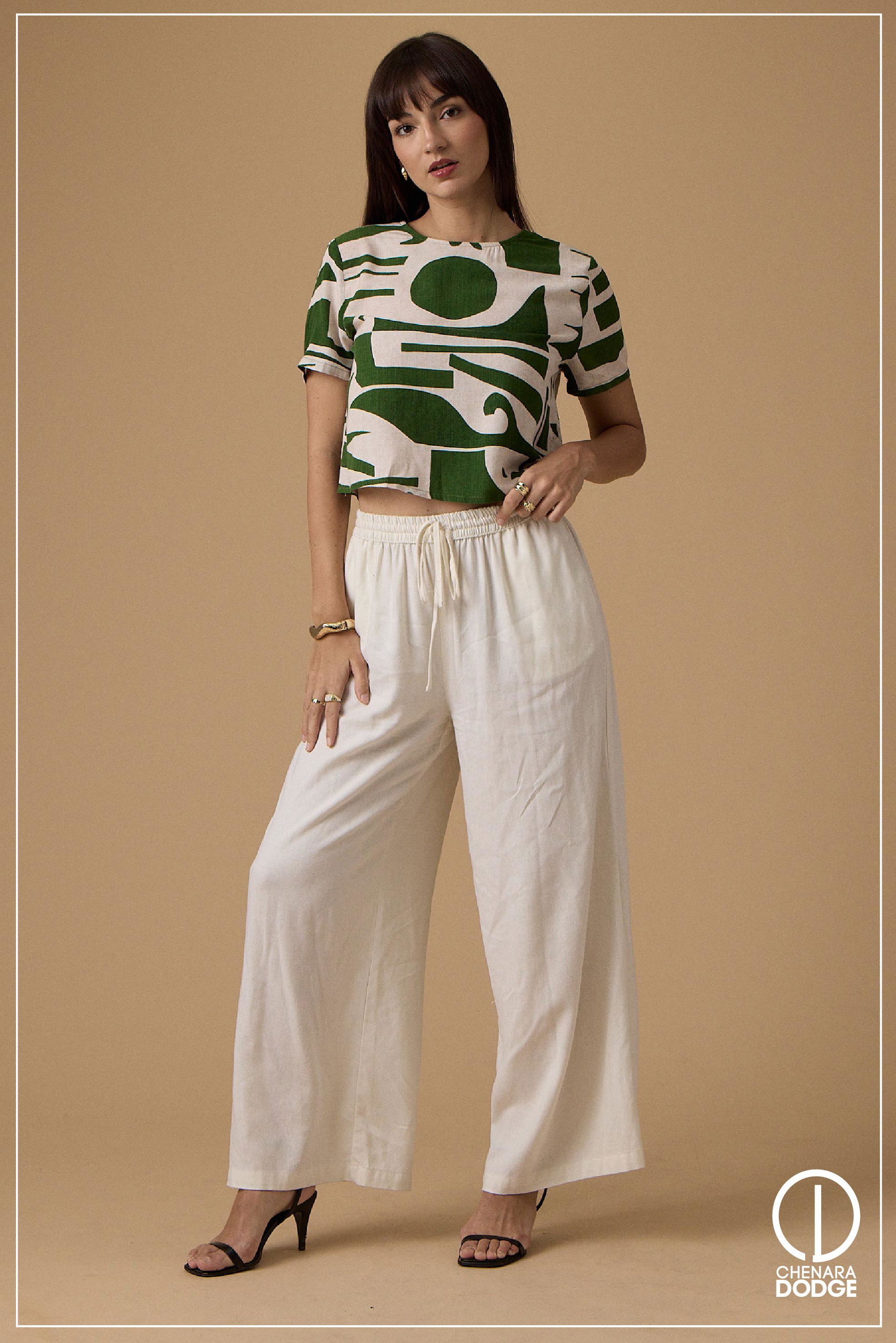 EVA ROUND NECK CROP TOP