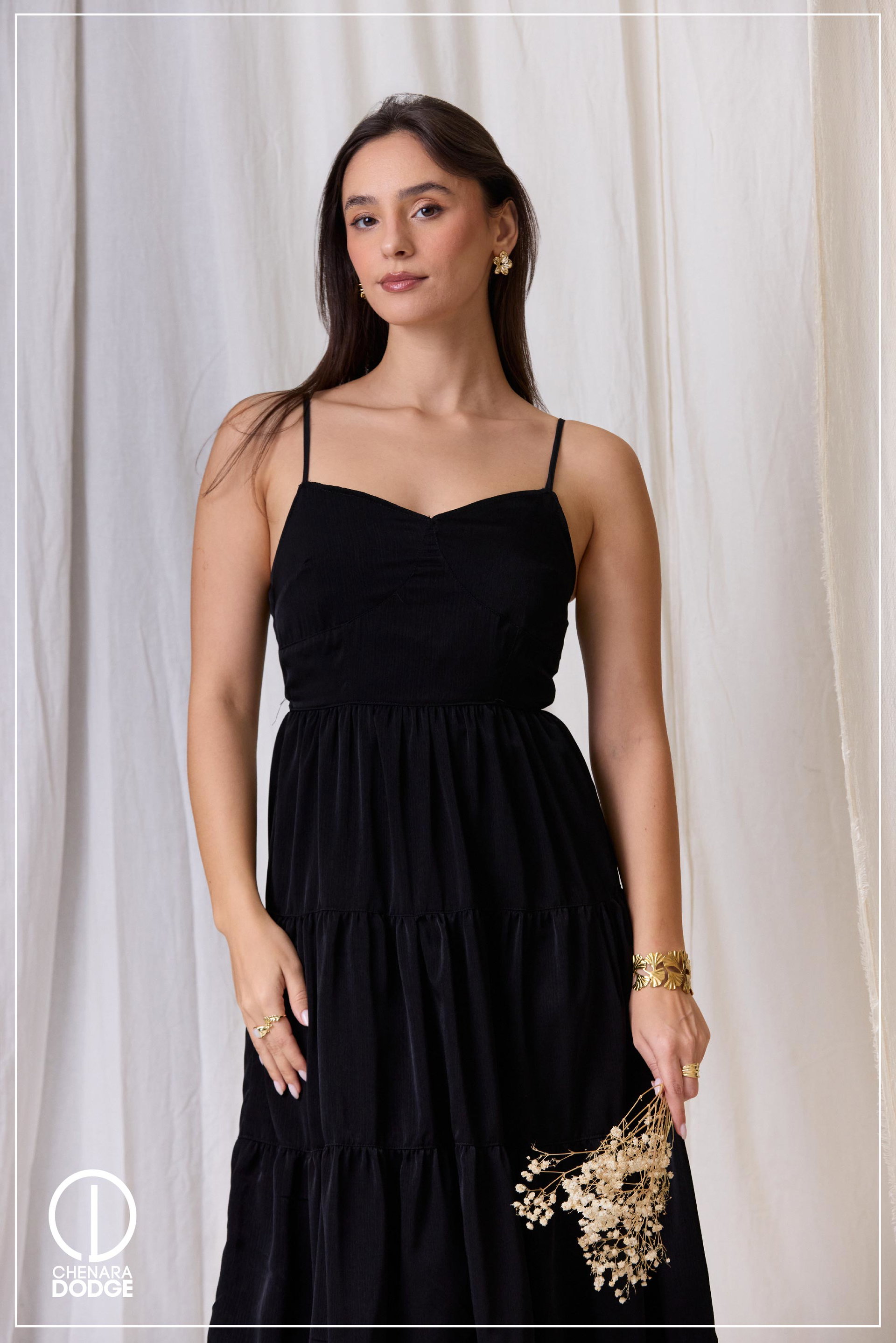 EVA SLEEVELESS MIDI DRESS