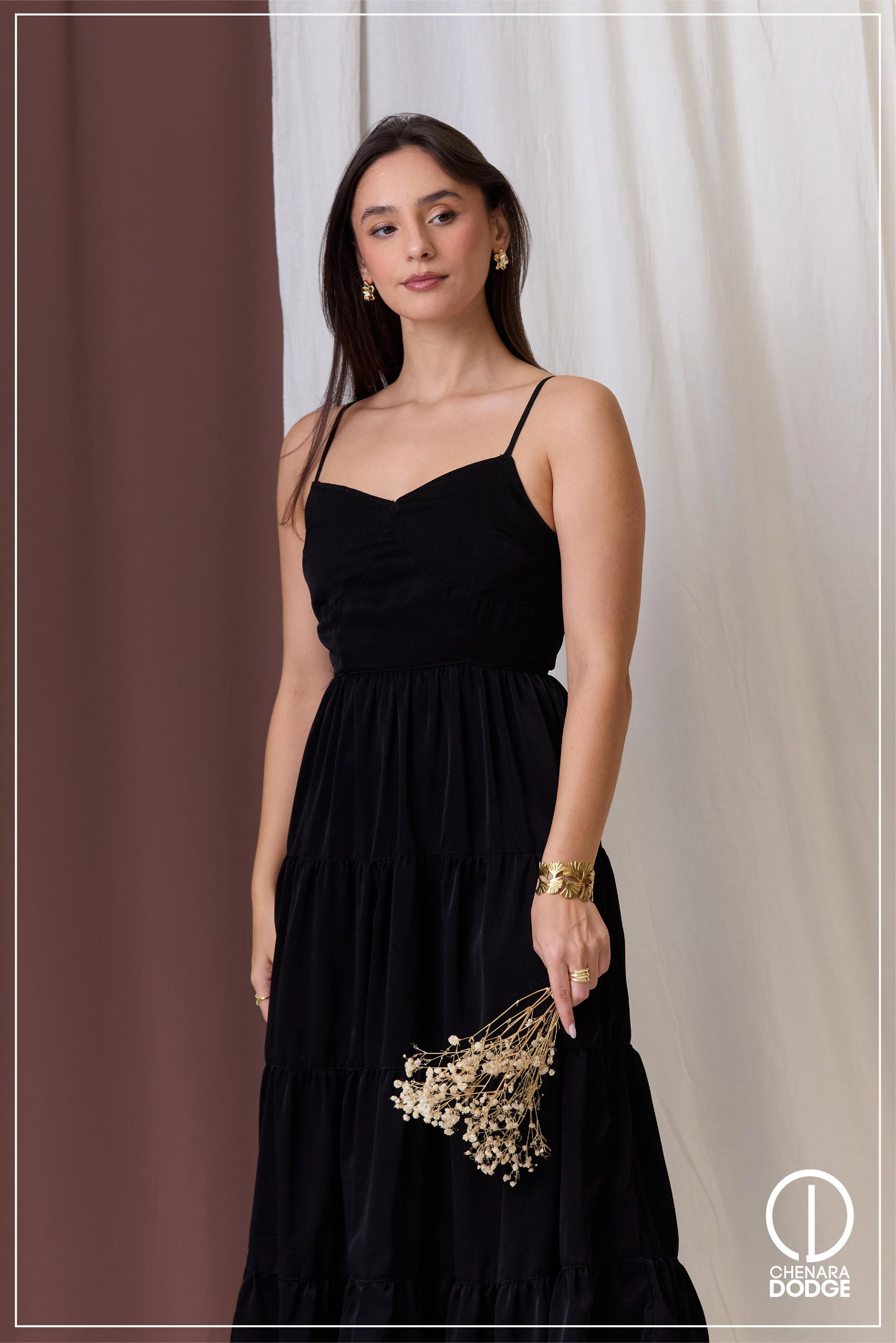 EVA SLEEVELESS MIDI DRESS