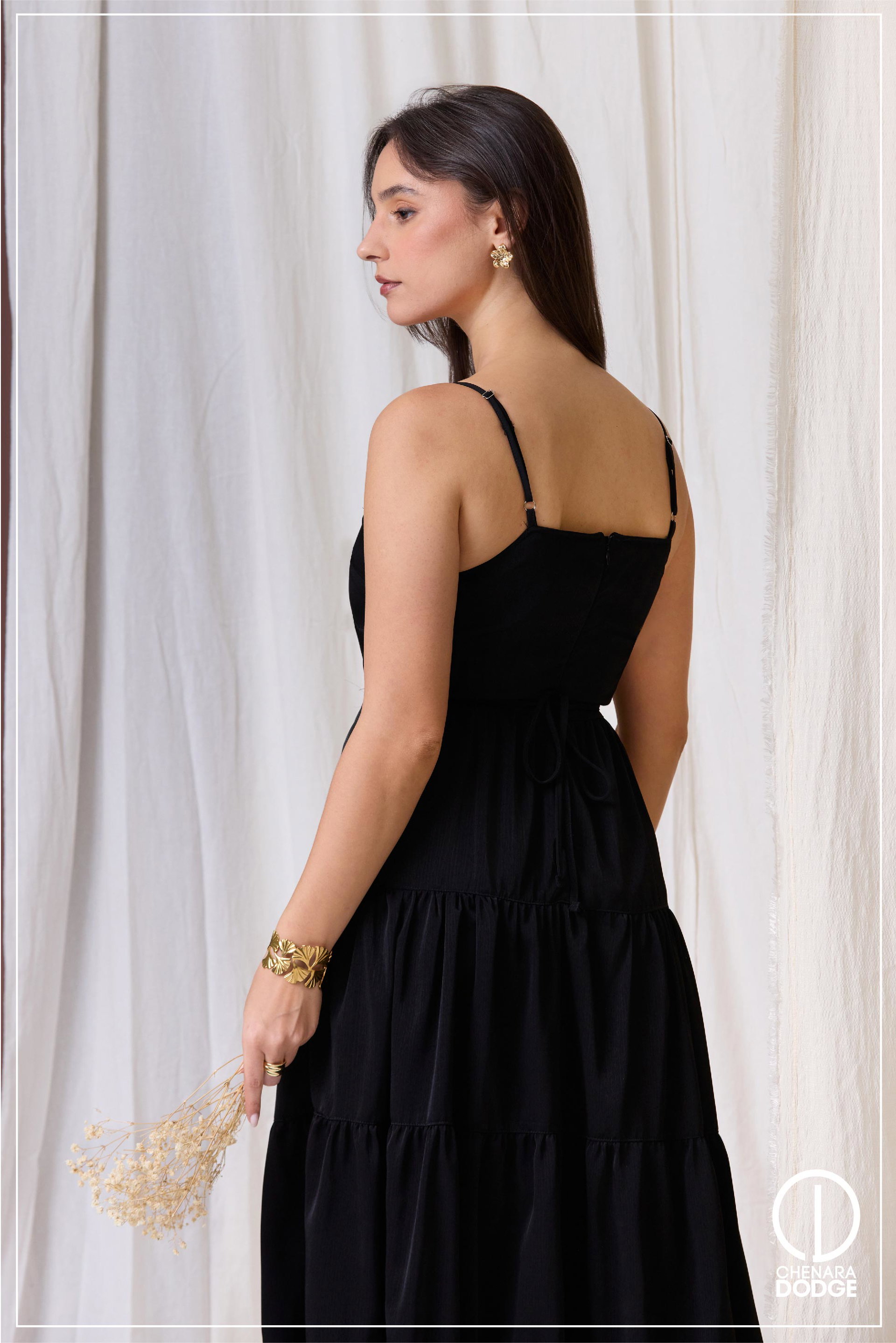EVA SLEEVELESS MIDI DRESS