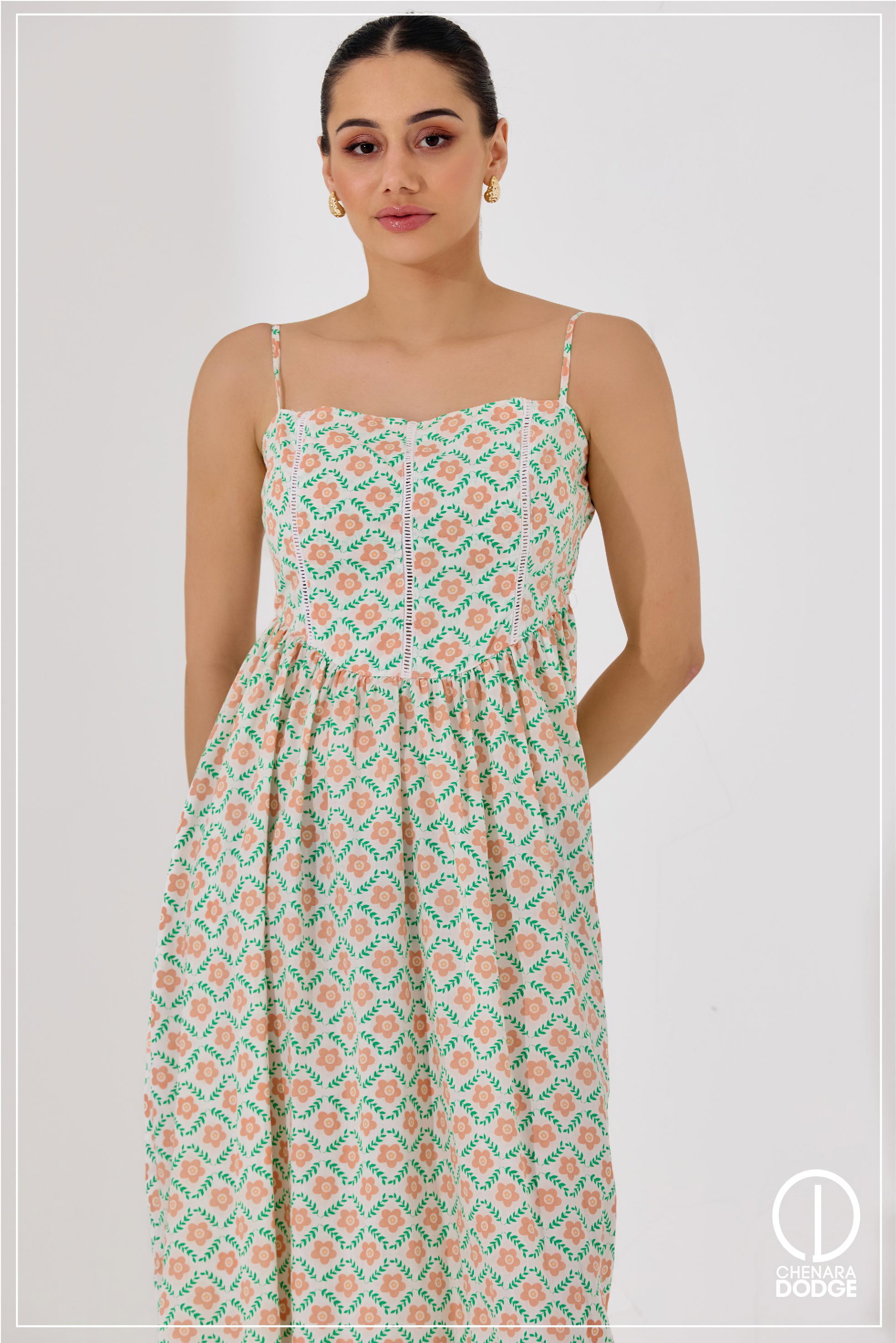 TESSA FLORAL BOHEMIAN MAXI DRESS