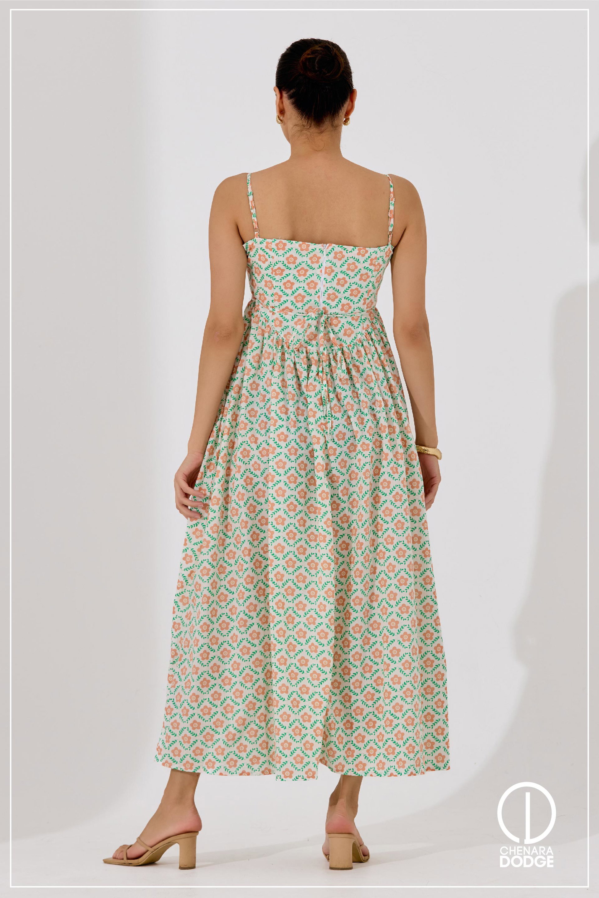 TESSA FLORAL BOHEMIAN MAXI DRESS