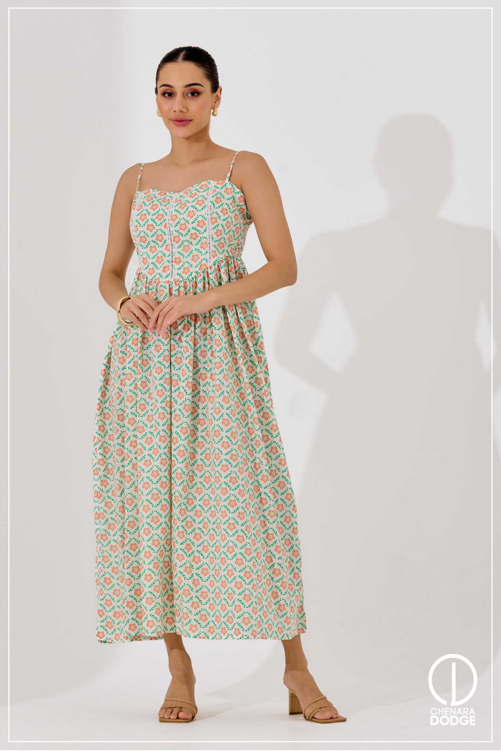 TESSA FLORAL BOHEMIAN MAXI DRESS