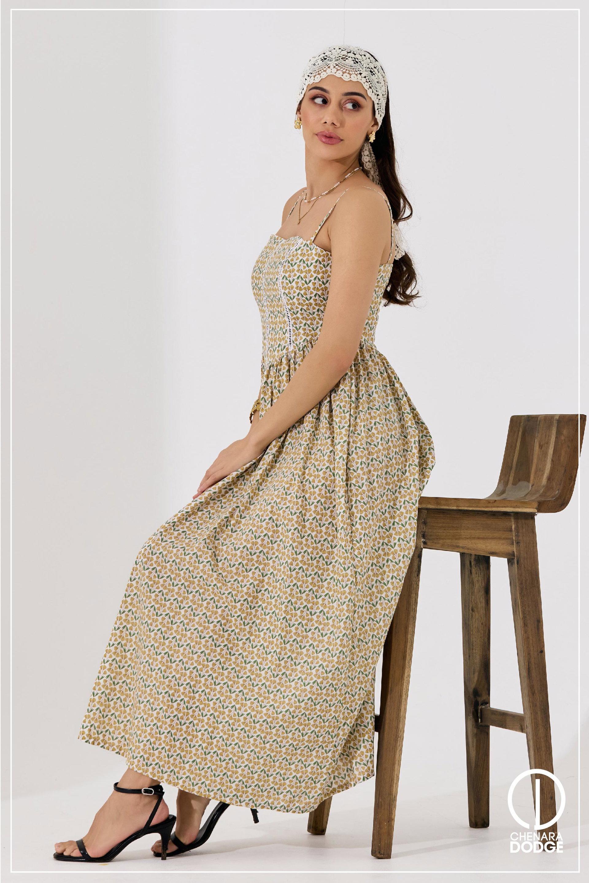 FLORAL BOHEMIAN MAXI DRESS
