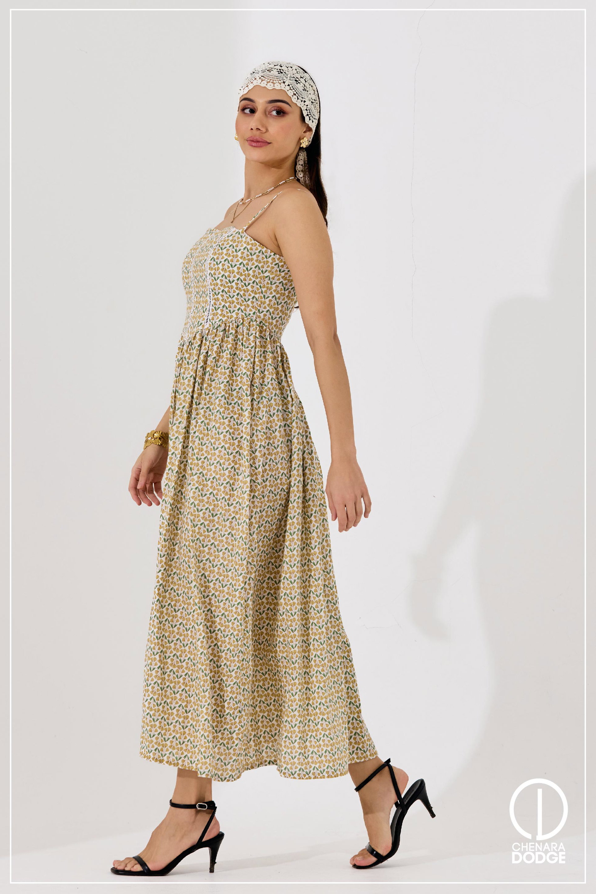 FLORAL BOHEMIAN MAXI DRESS