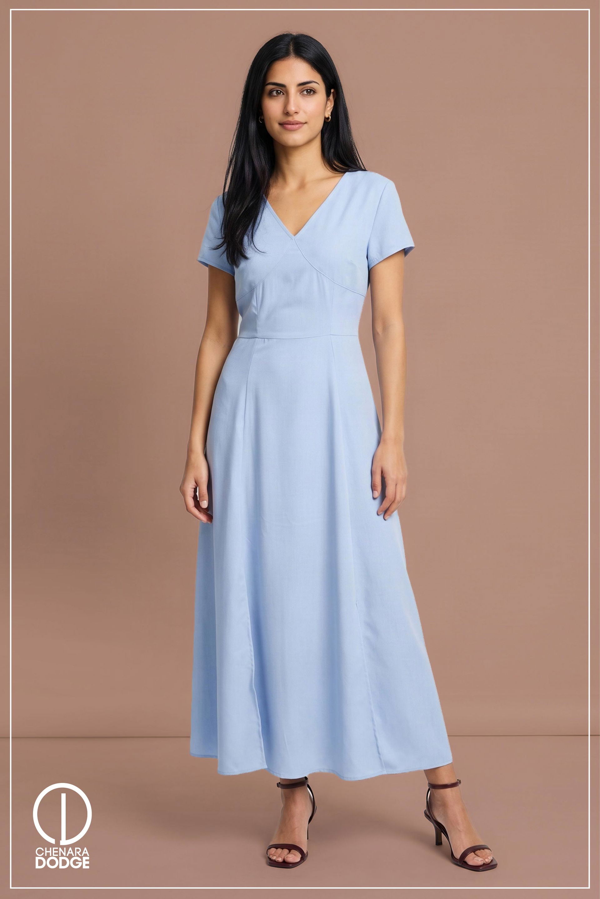 FREYA CORSET BACK MAXI DRESS