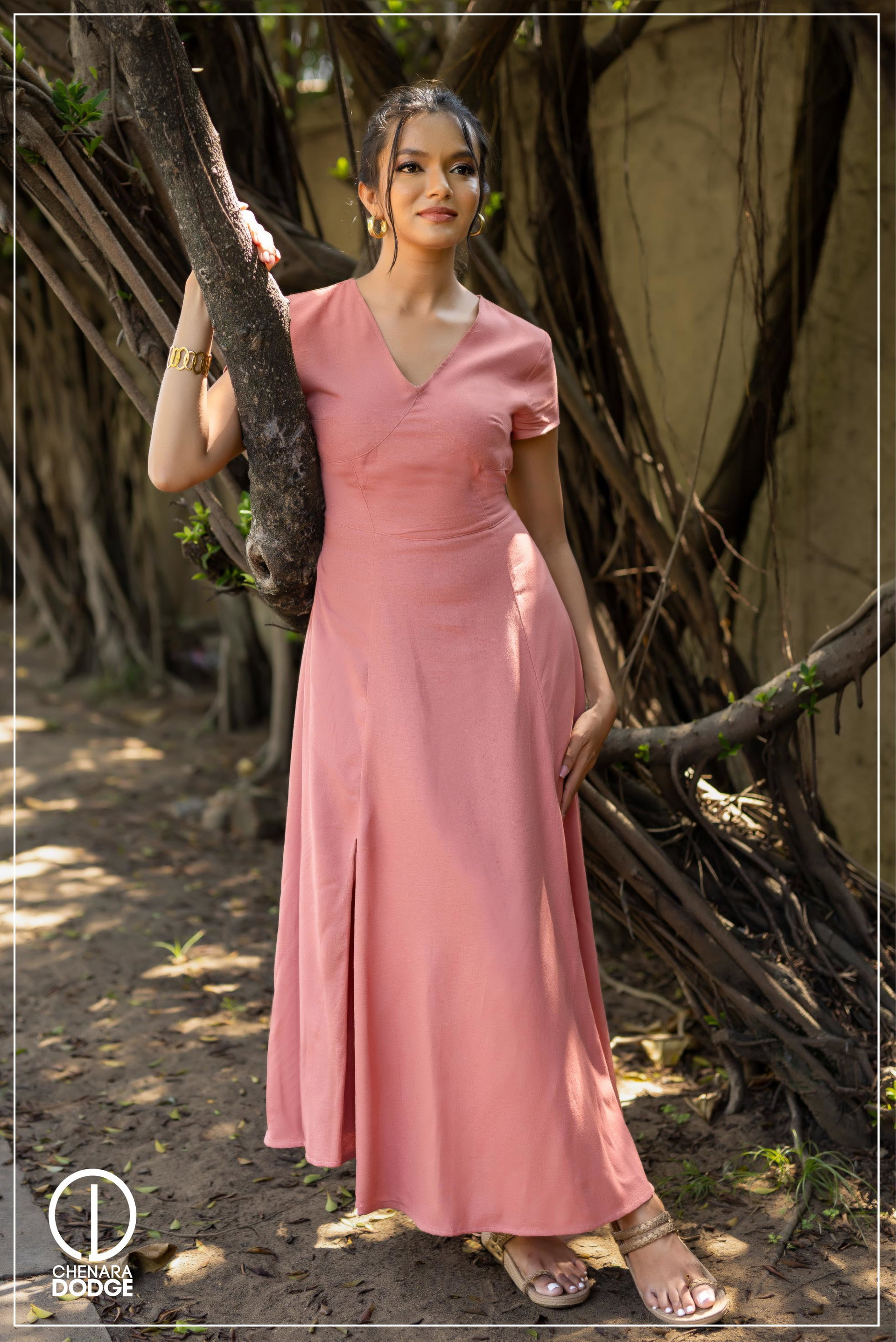 FREYA CORSET BACK MAXI DRESS