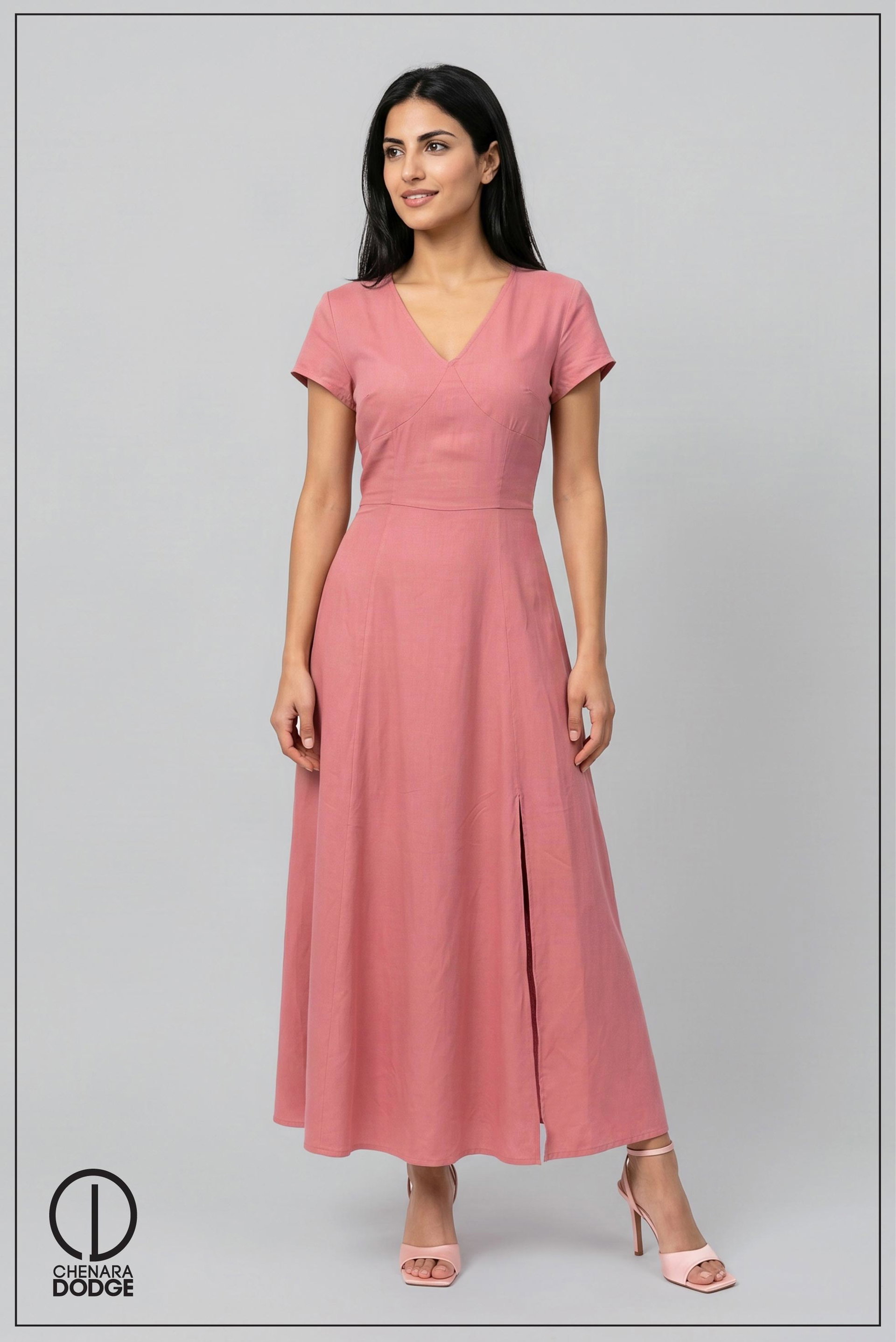 FREYA CORSET BACK MAXI DRESS