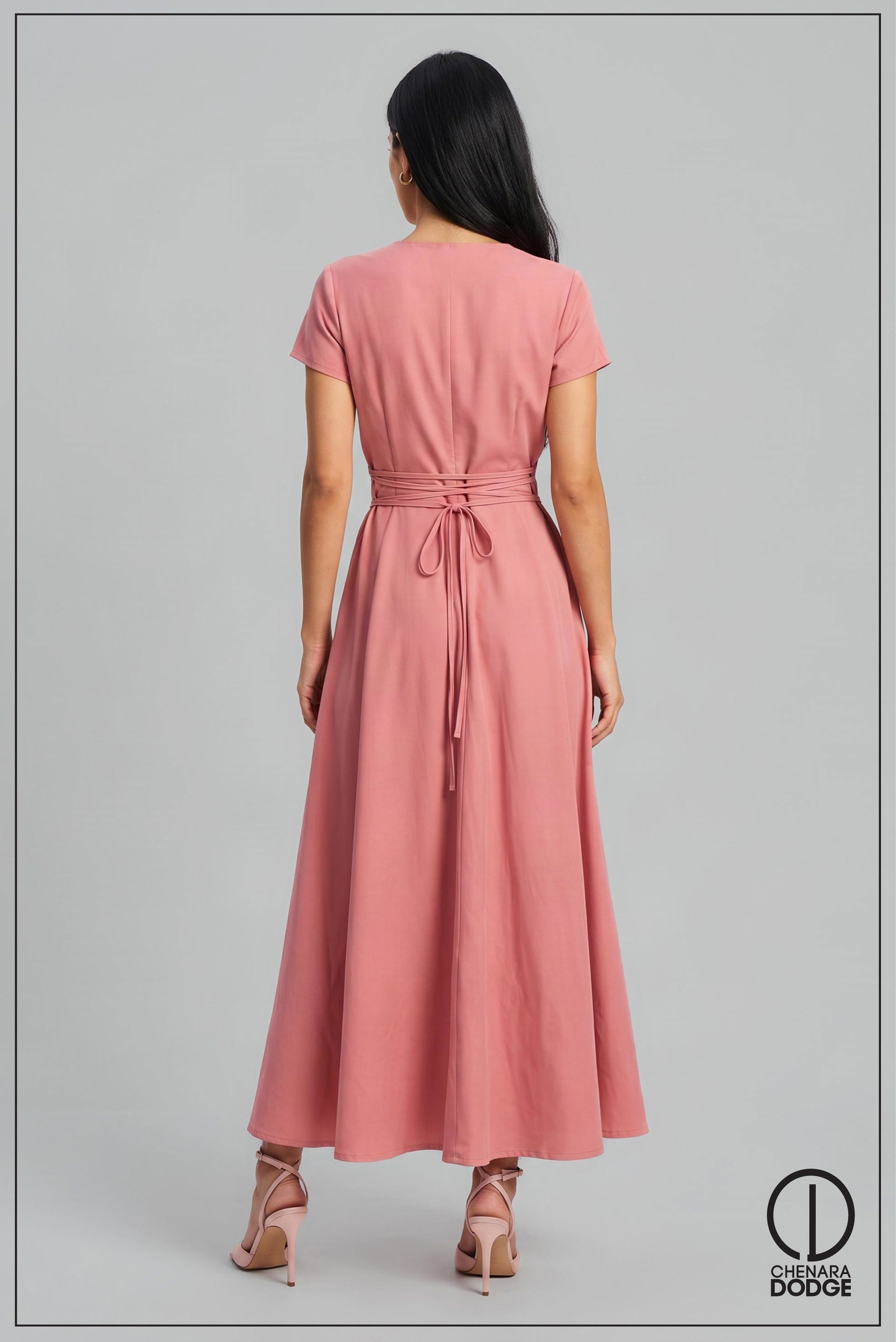 FREYA CORSET BACK MAXI DRESS