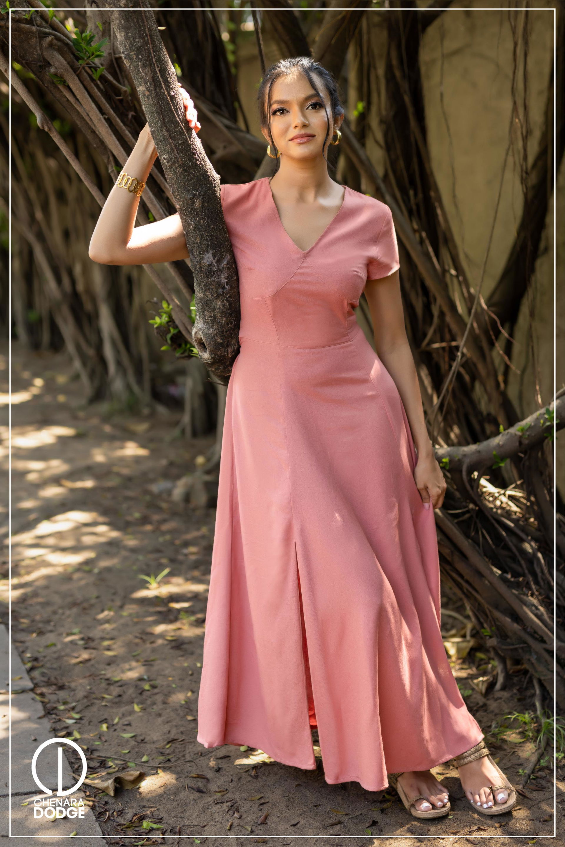 FREYA CORSET BACK MAXI DRESS
