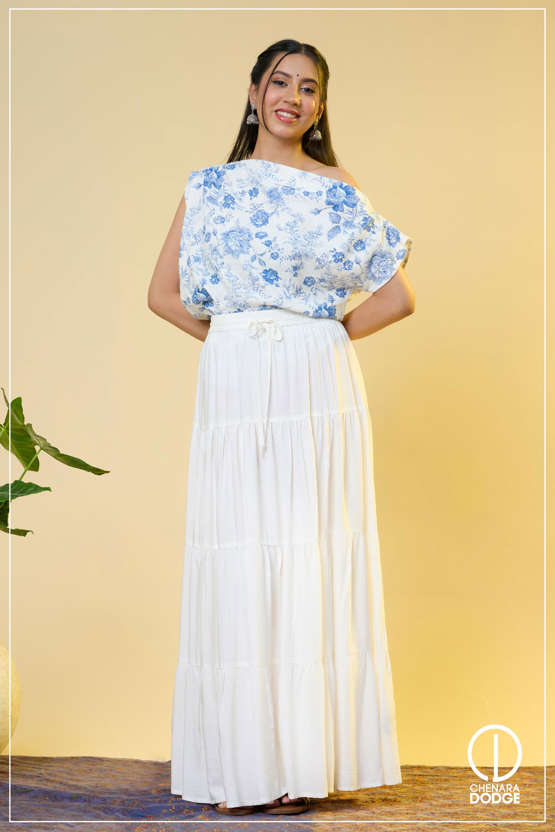 GABBY TIERED SKIRT