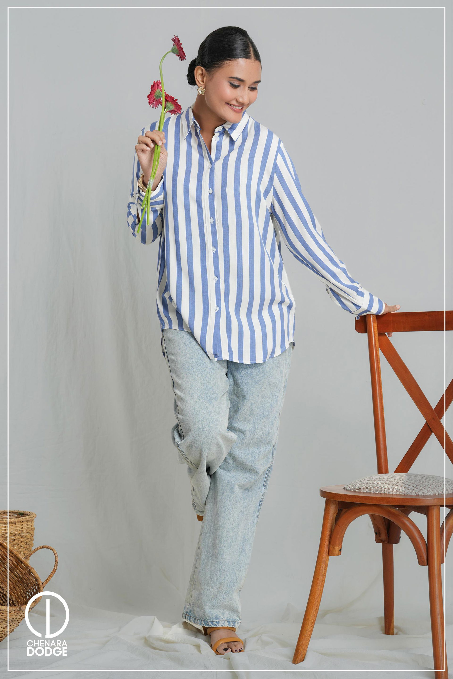 GABRIELLE LONG SLEEVE SHIRT