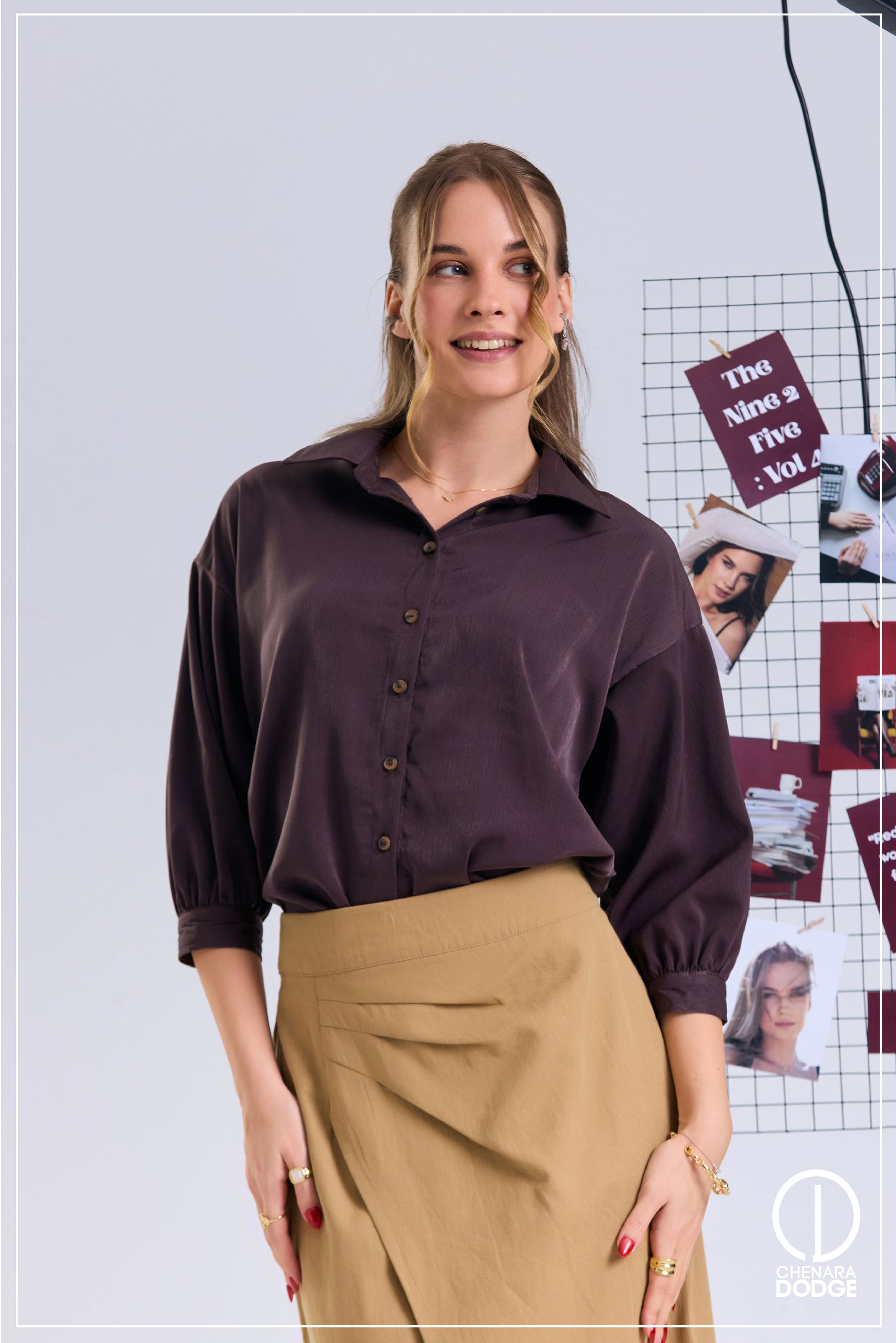 GRETA PUFF SLEEVE SHIRT