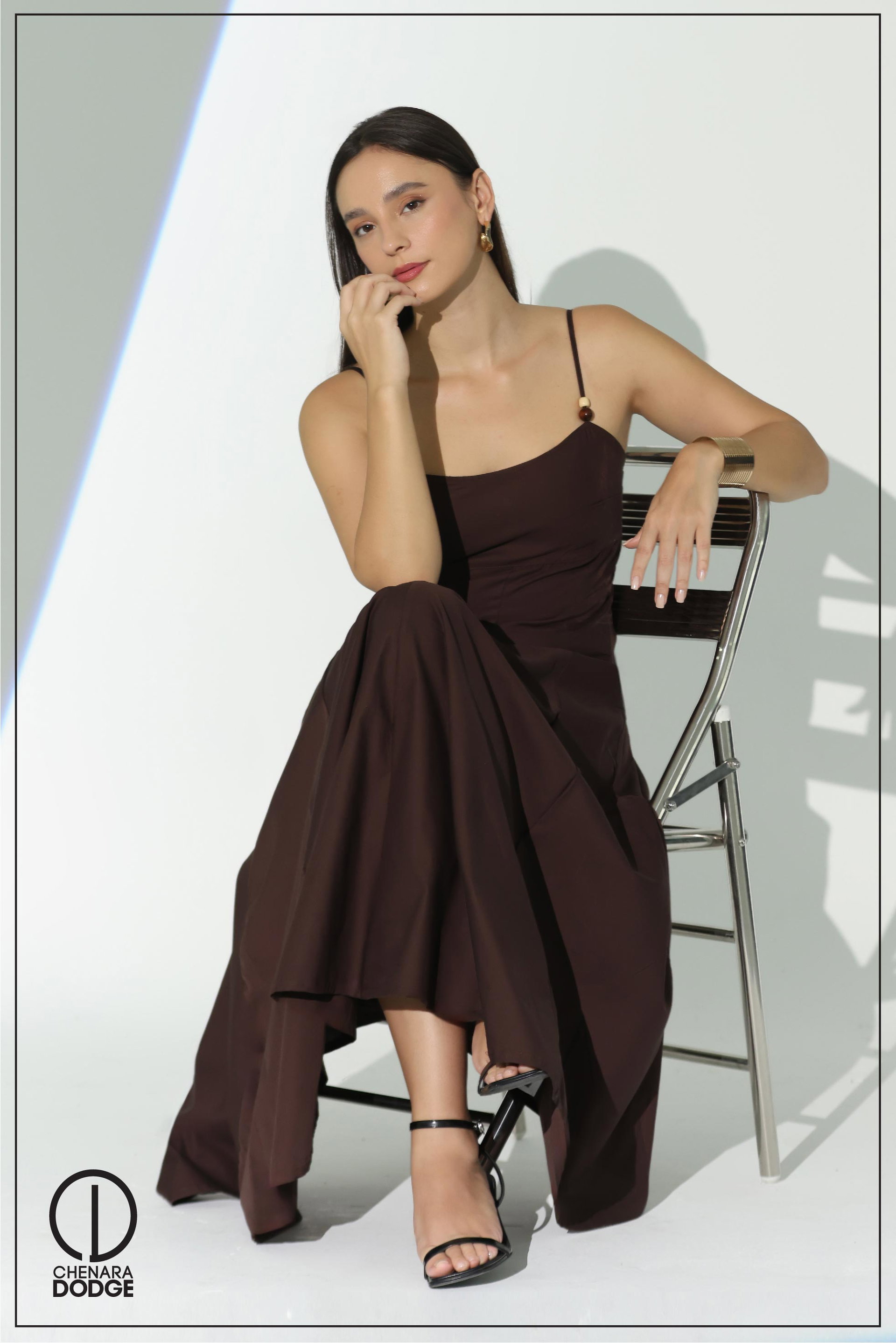 HEATHER STRAP MAXI DRESS