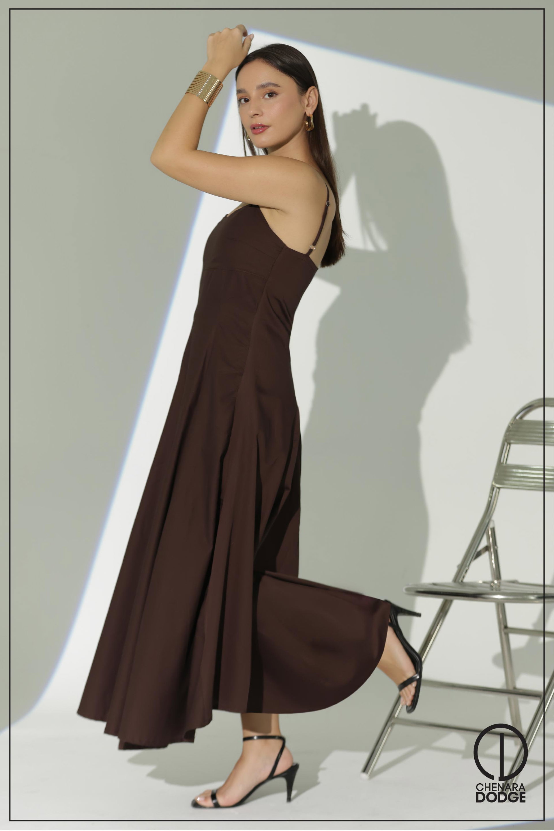 HEATHER STRAP MAXI DRESS
