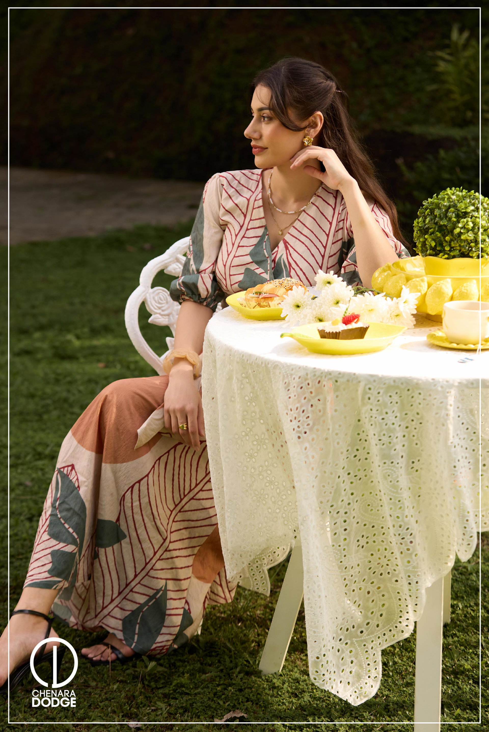 HELENA V NECK MAXI DRESS