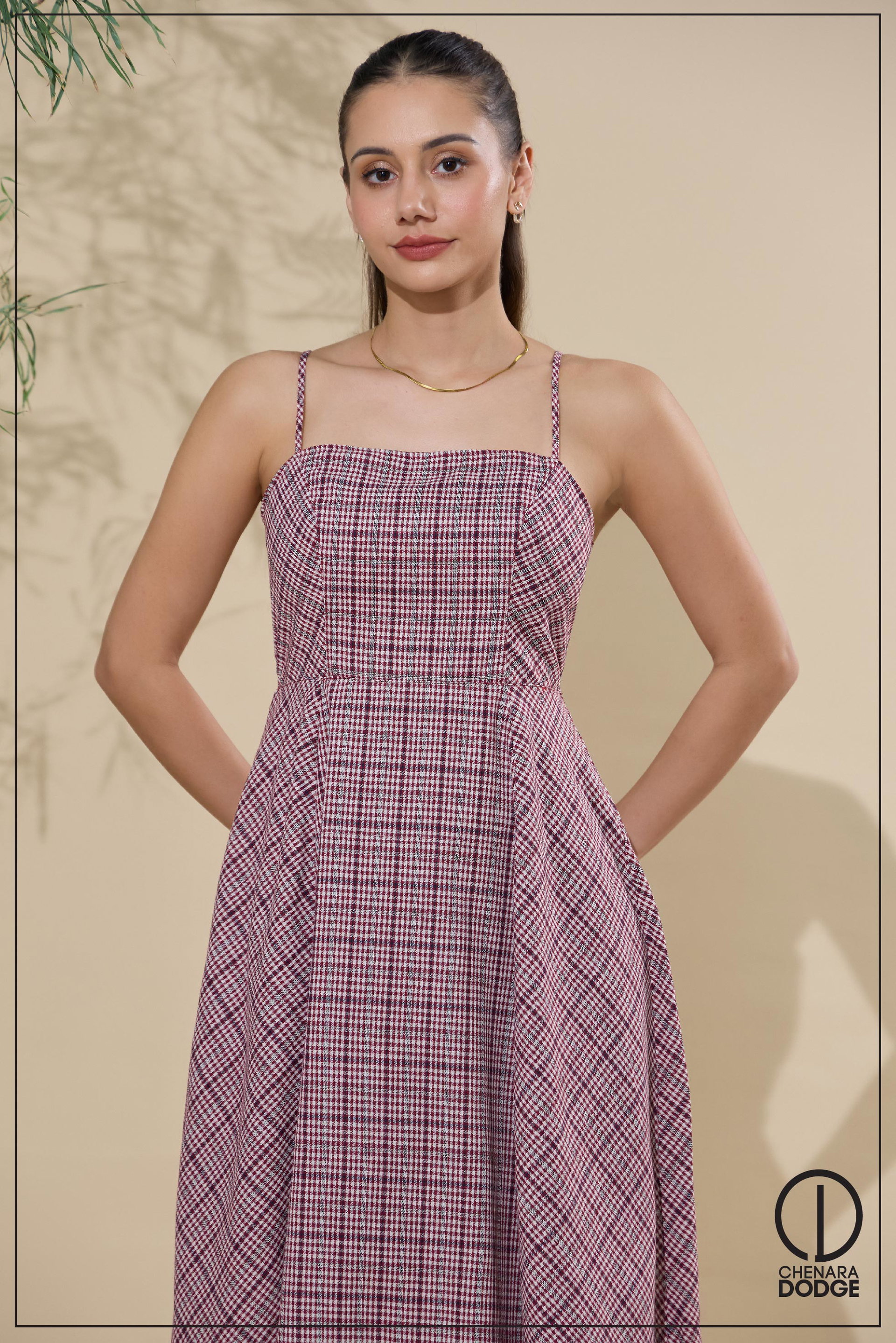 ISSEBELLA SQUARE NECK MAXI DRESS