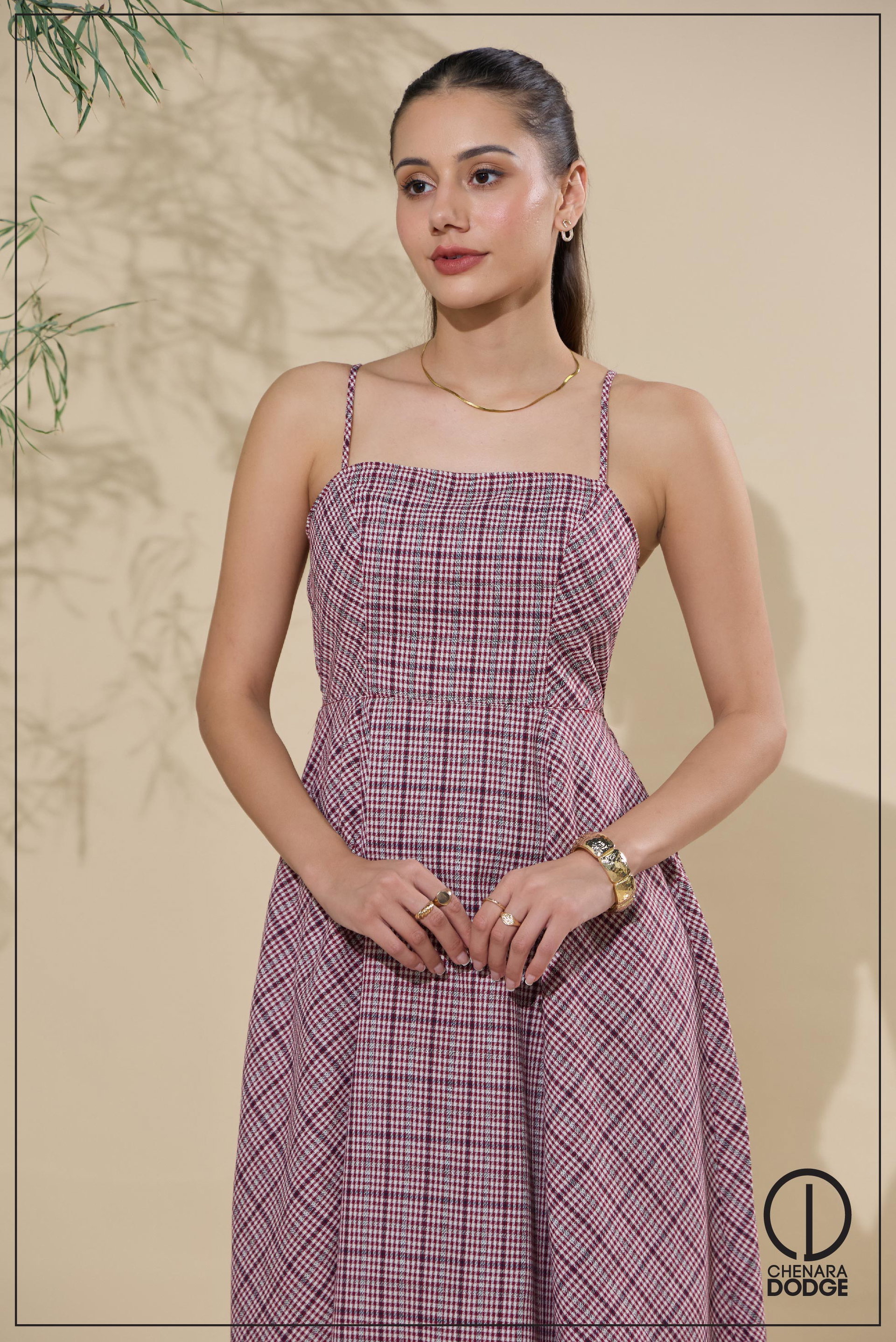 ISSEBELLA SQUARE NECK MAXI DRESS