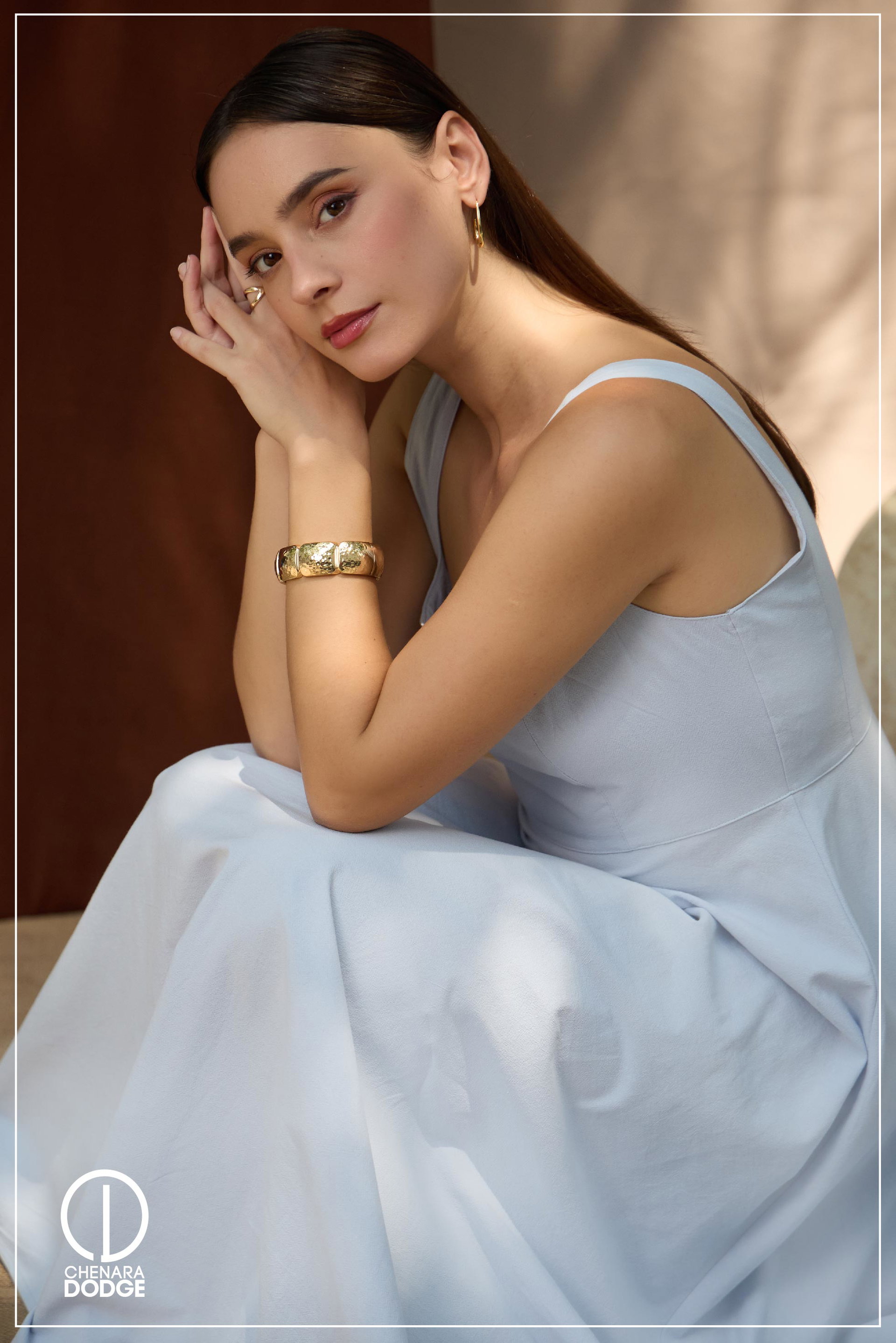 IVY SQUARE NECK MAXI DRESS