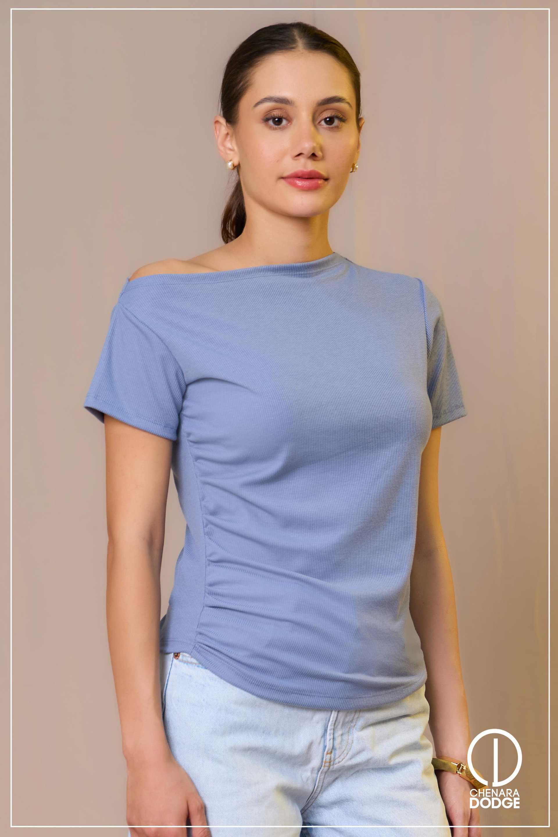 IZZIE DROP SHOULDER TOP