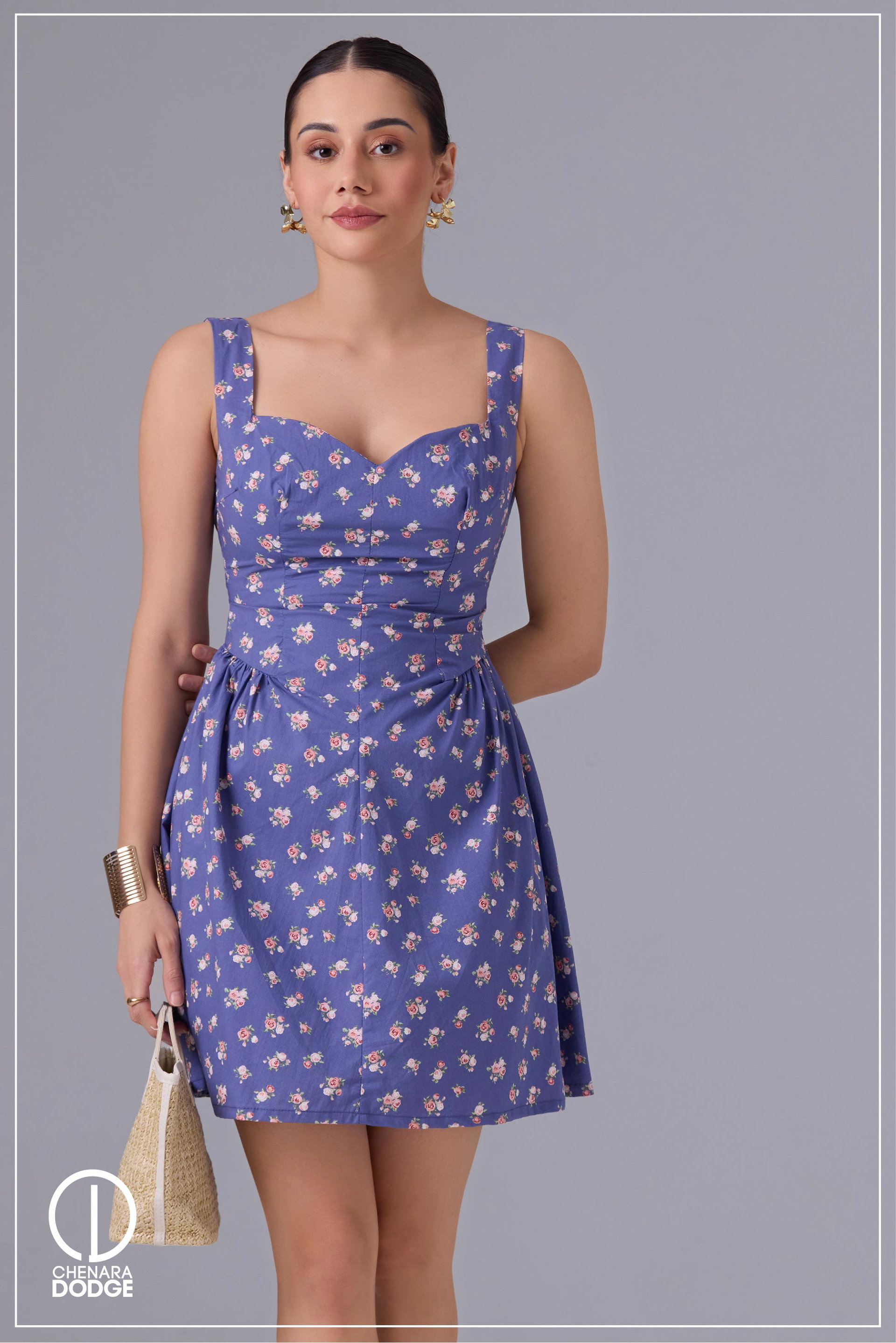JACQUELINE SLEEVELESS MINI DRESS