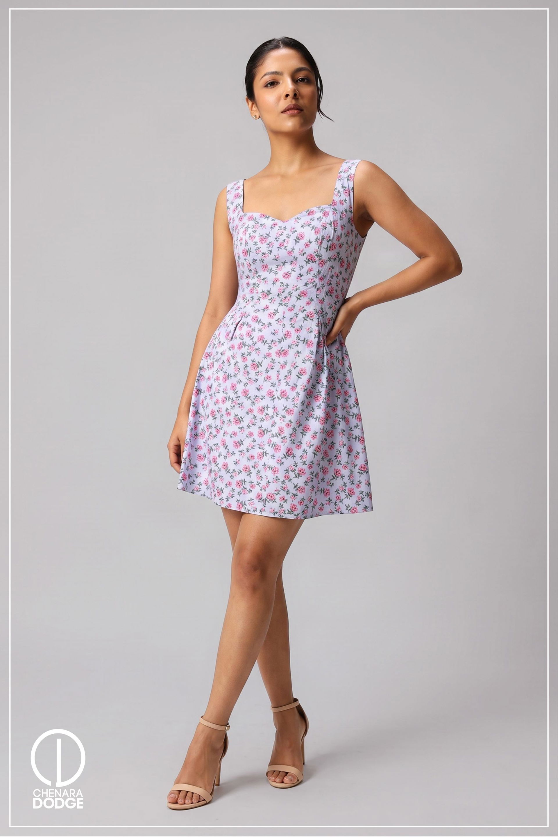 JACQUELINE SLEEVELESS MINI DRESS