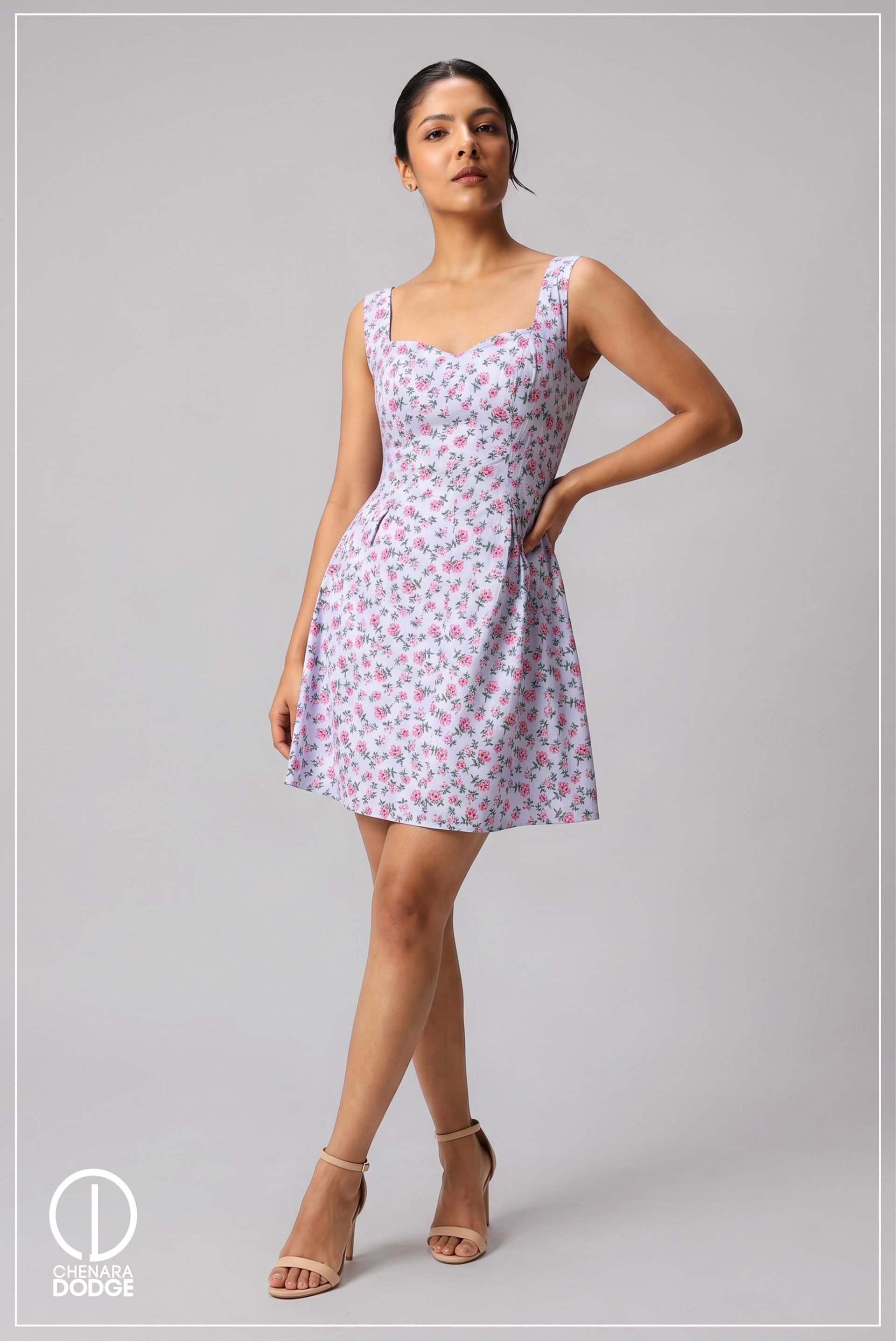 JACQUELINE SLEEVELESS MINI DRESS