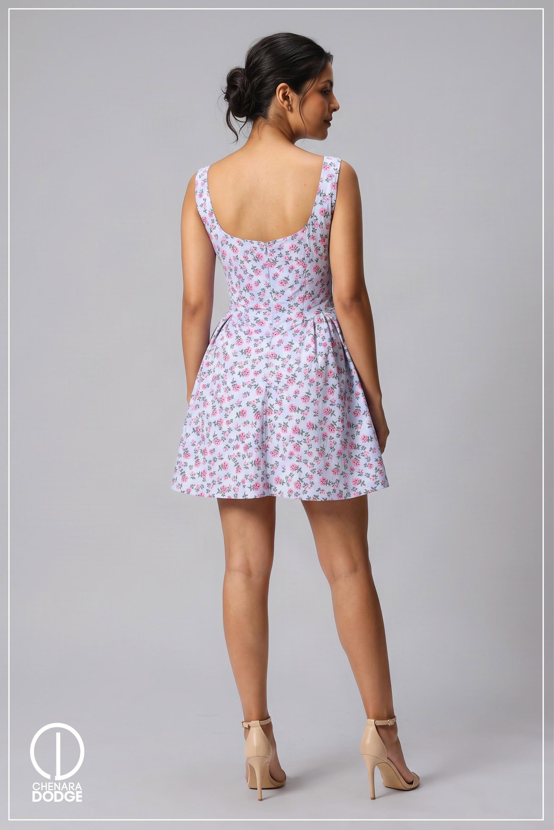 JACQUELINE SLEEVELESS MINI DRESS