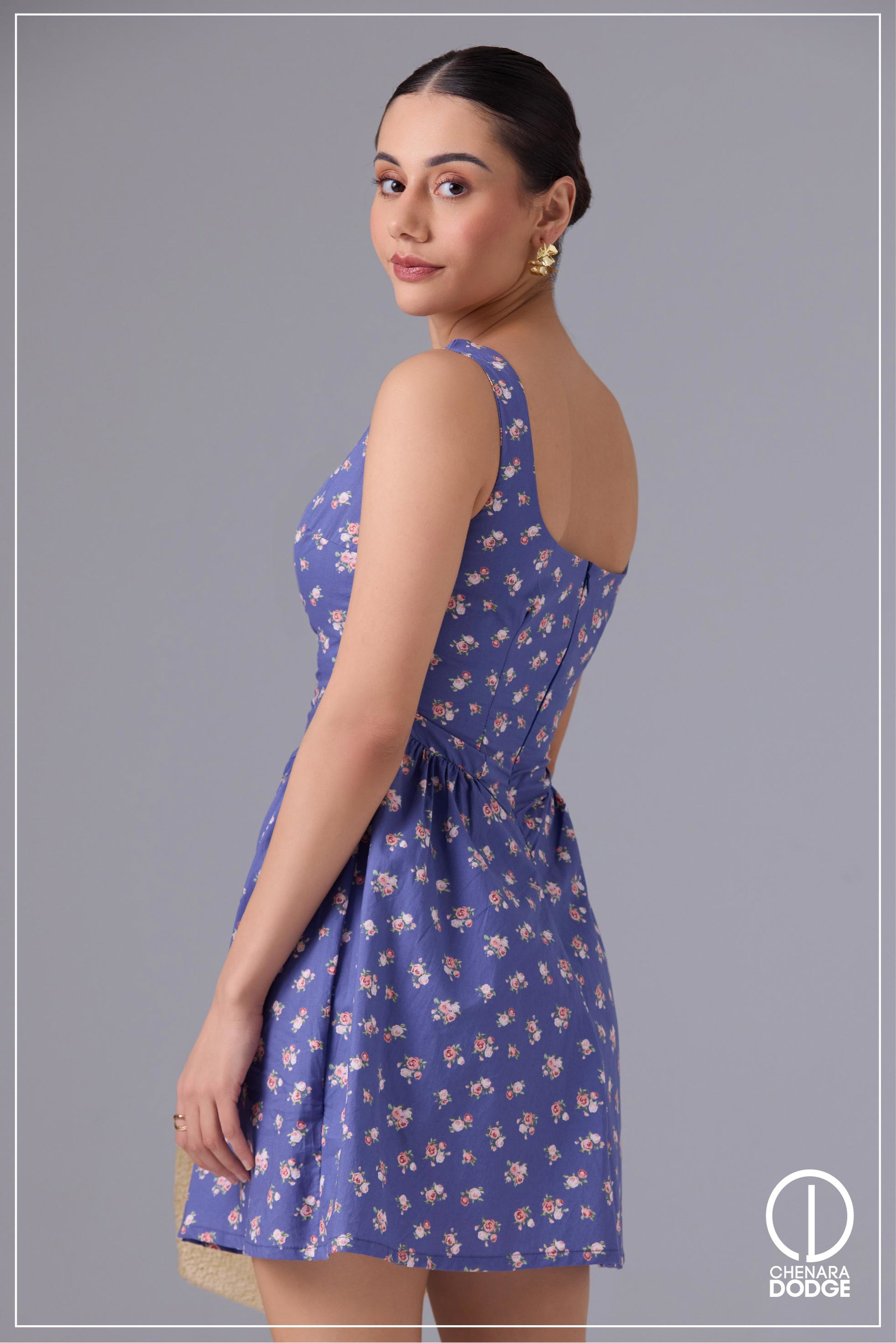 JACQUELINE SLEEVELESS MINI DRESS