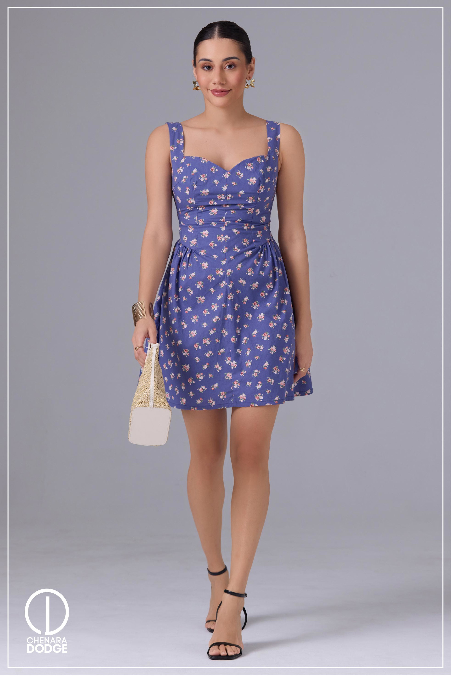 JACQUELINE SLEEVELESS MINI DRESS