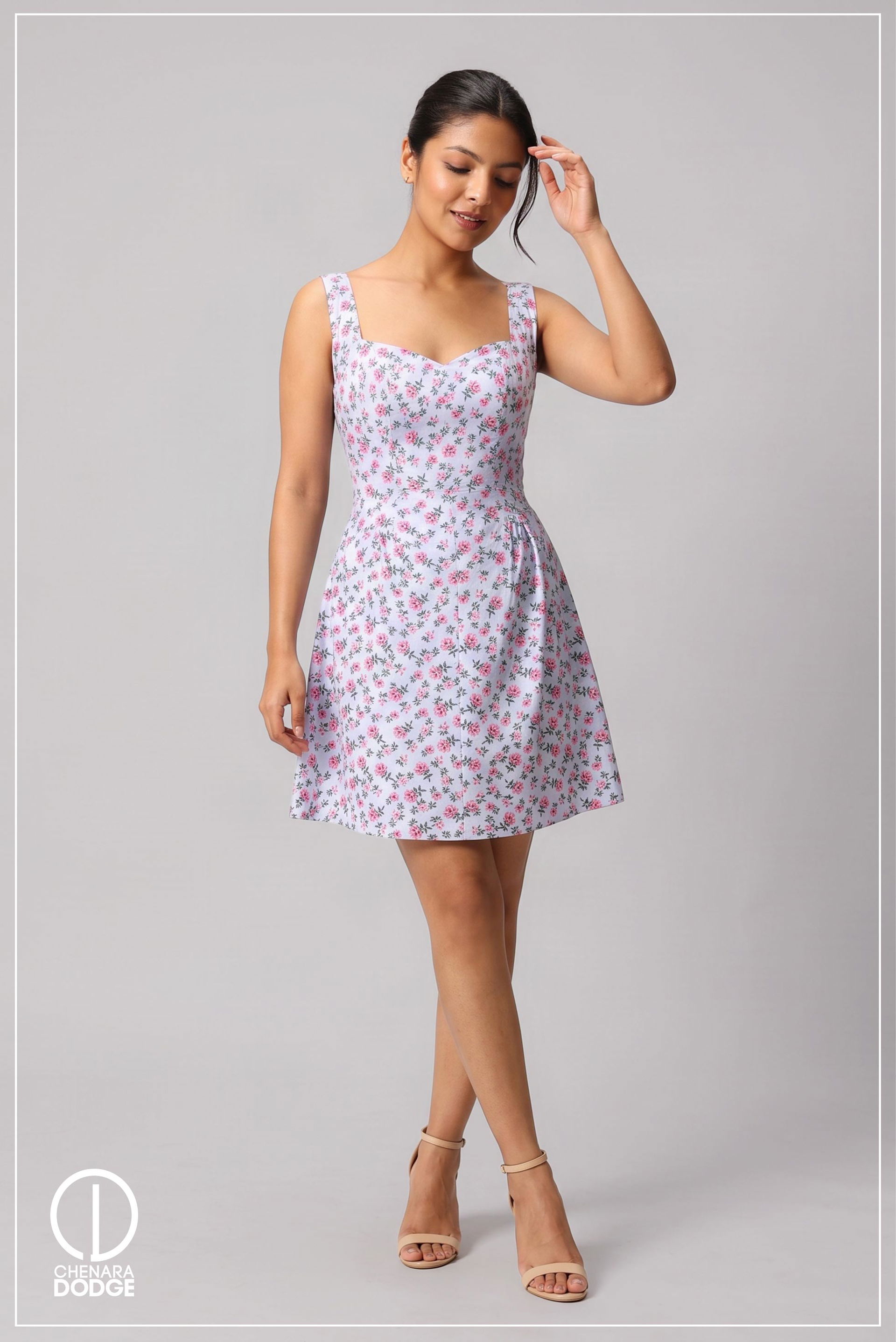 JACQUELINE SLEEVELESS MINI DRESS
