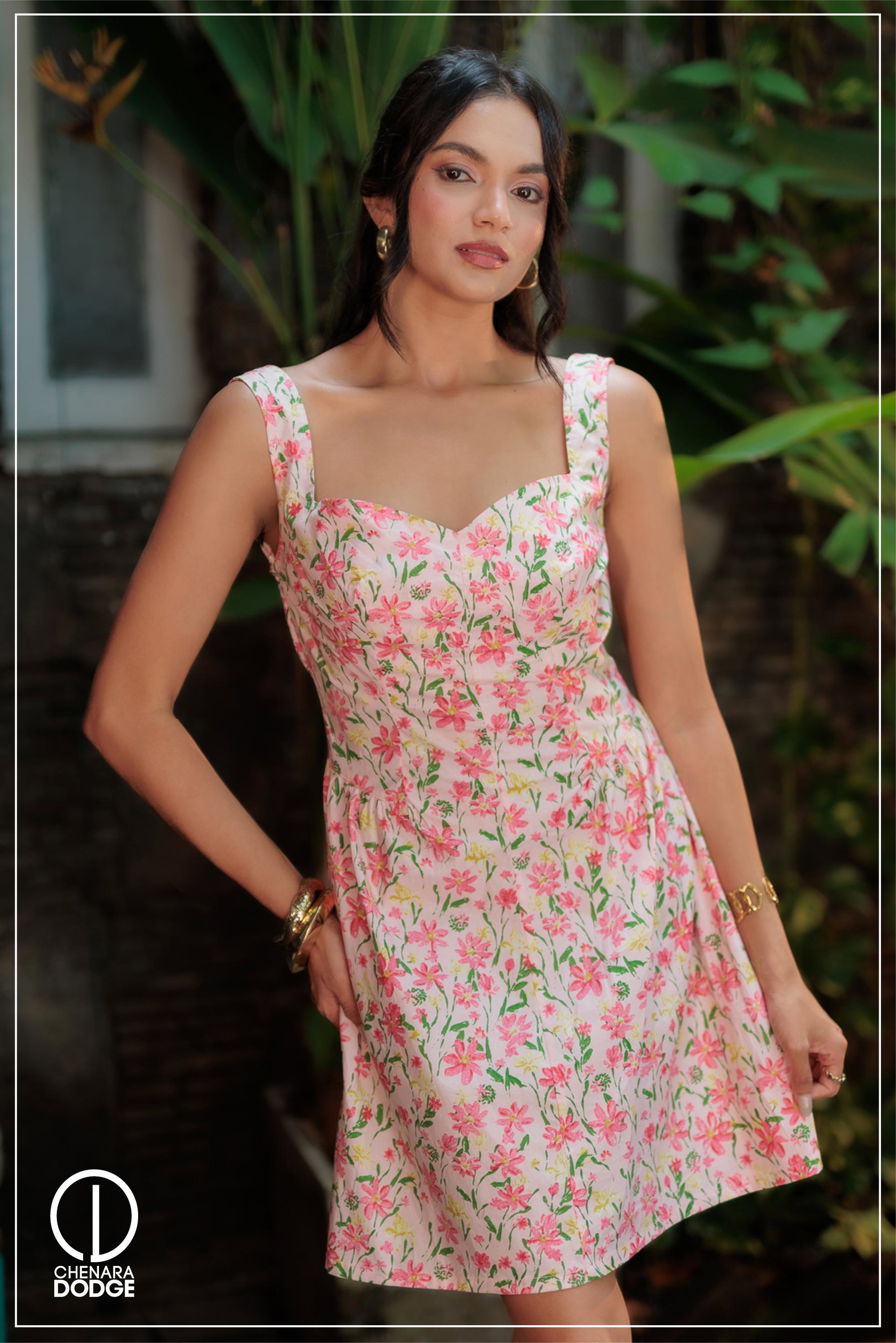 JACQUELINE SLEEVELESS MINI DRESS