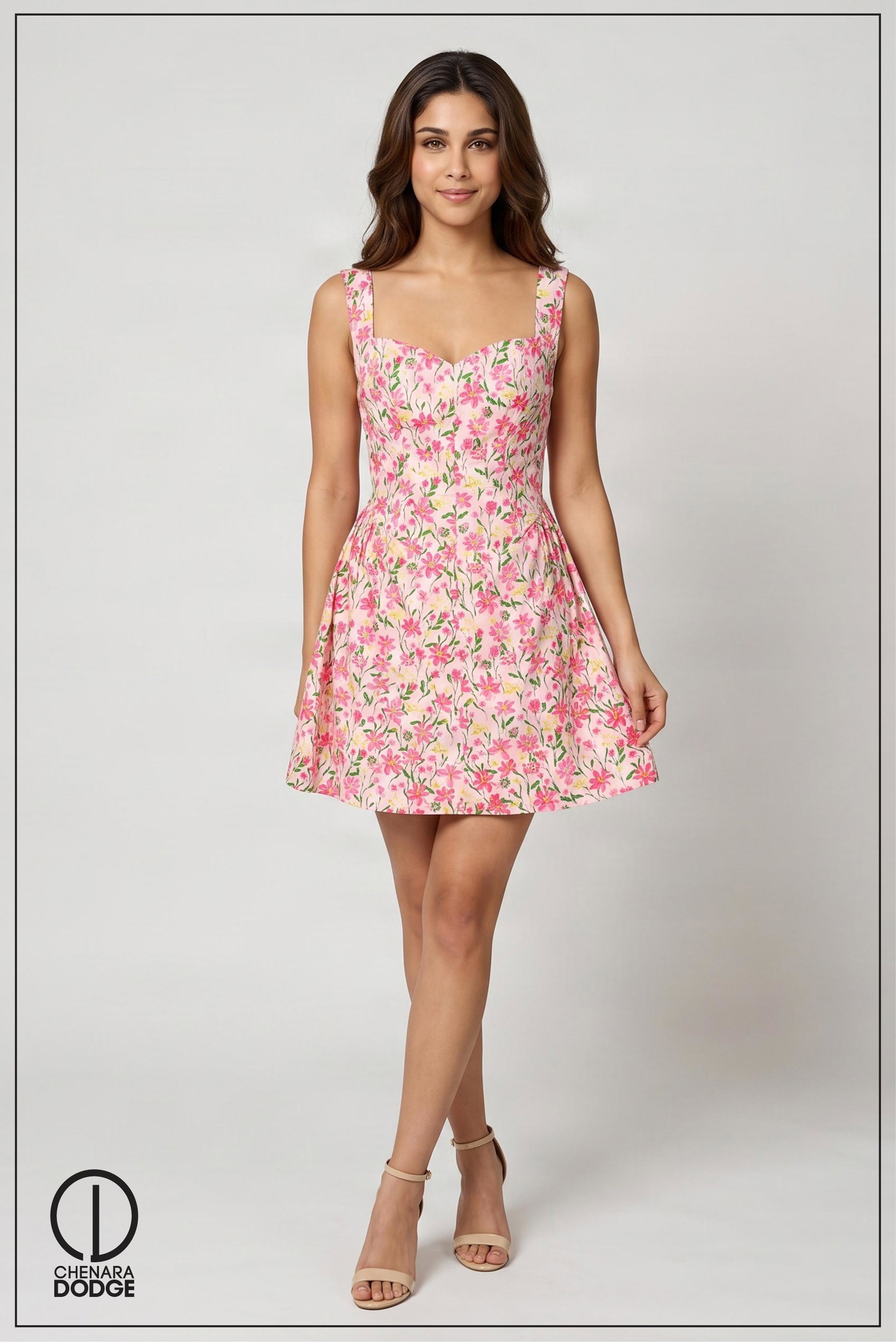 JACQUELINE SLEEVELESS MINI DRESS