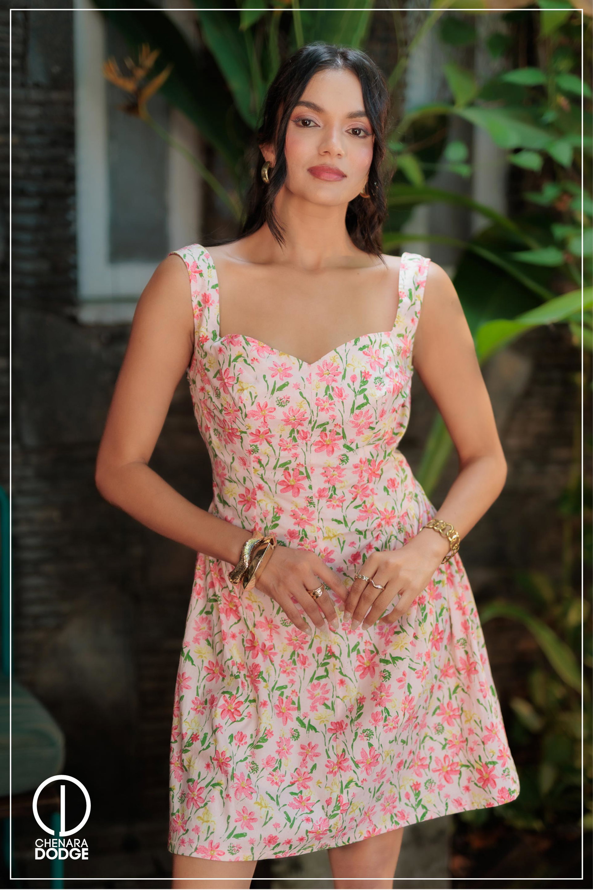 JACQUELINE SLEEVELESS MINI DRESS