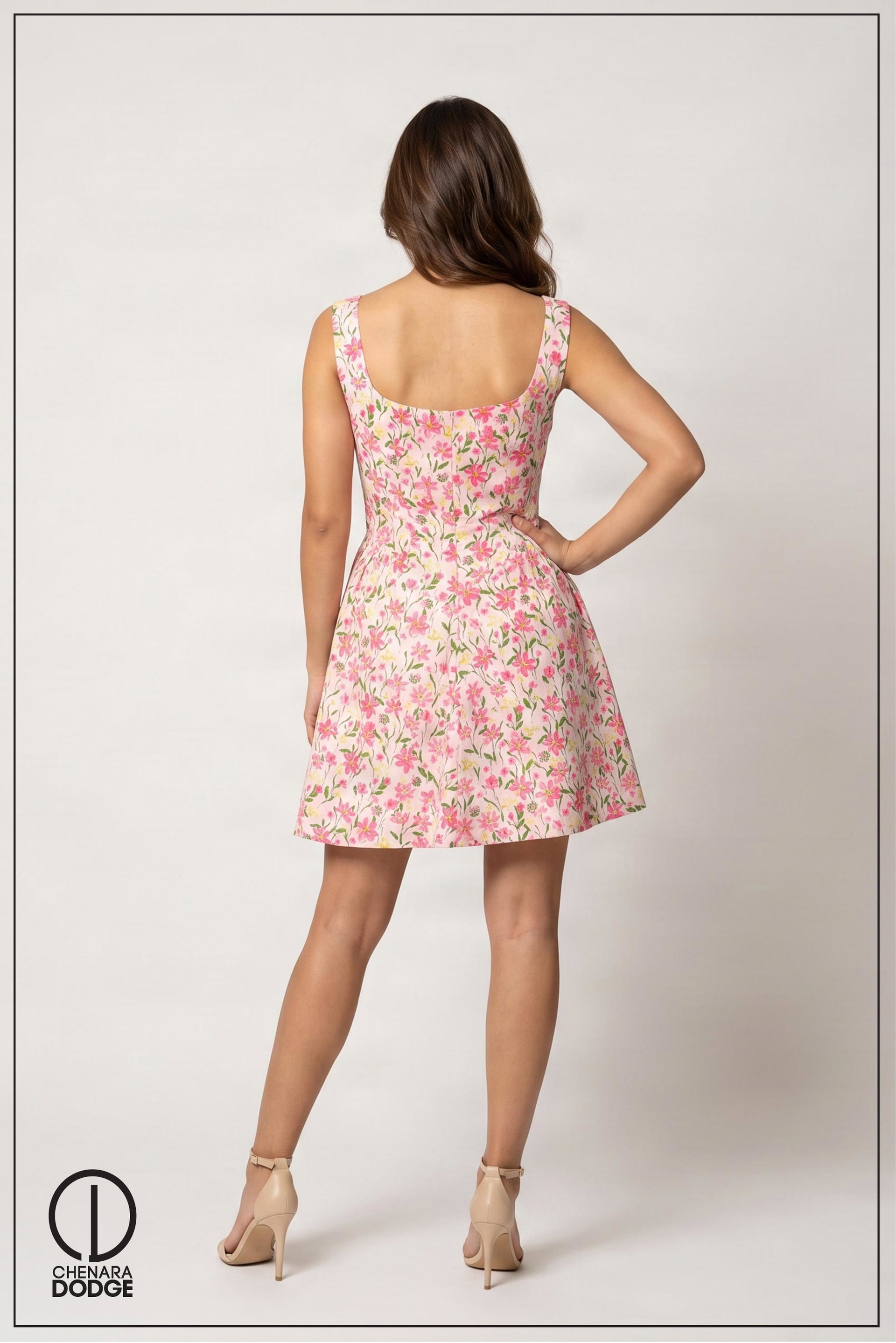 JACQUELINE SLEEVELESS MINI DRESS