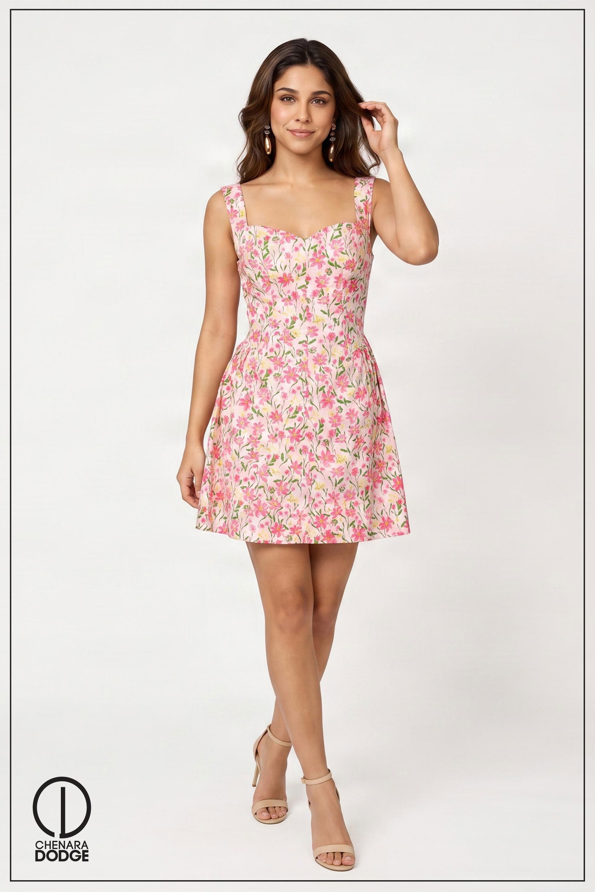 JACQUELINE SLEEVELESS MINI DRESS