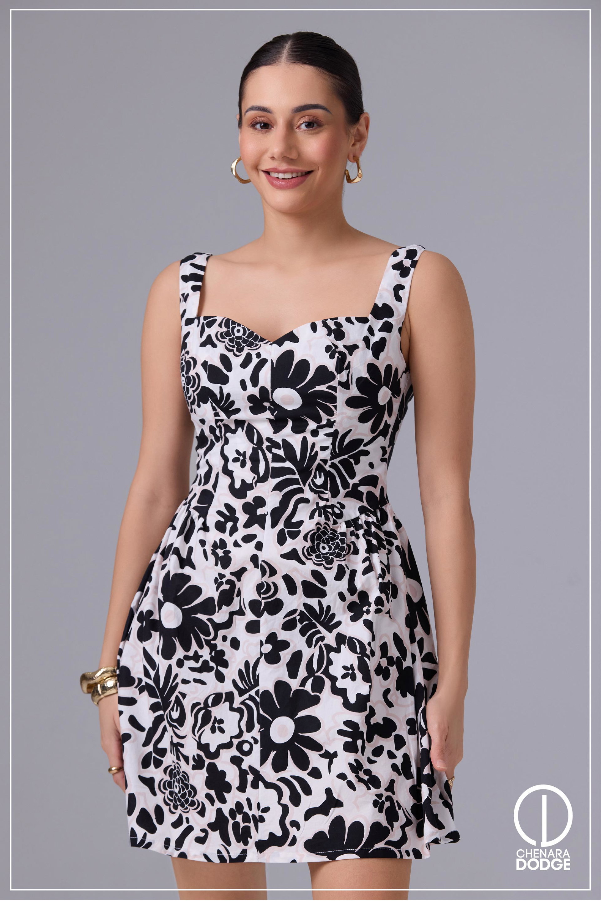 JACQUELINE SLEEVELESS MINI DRESS