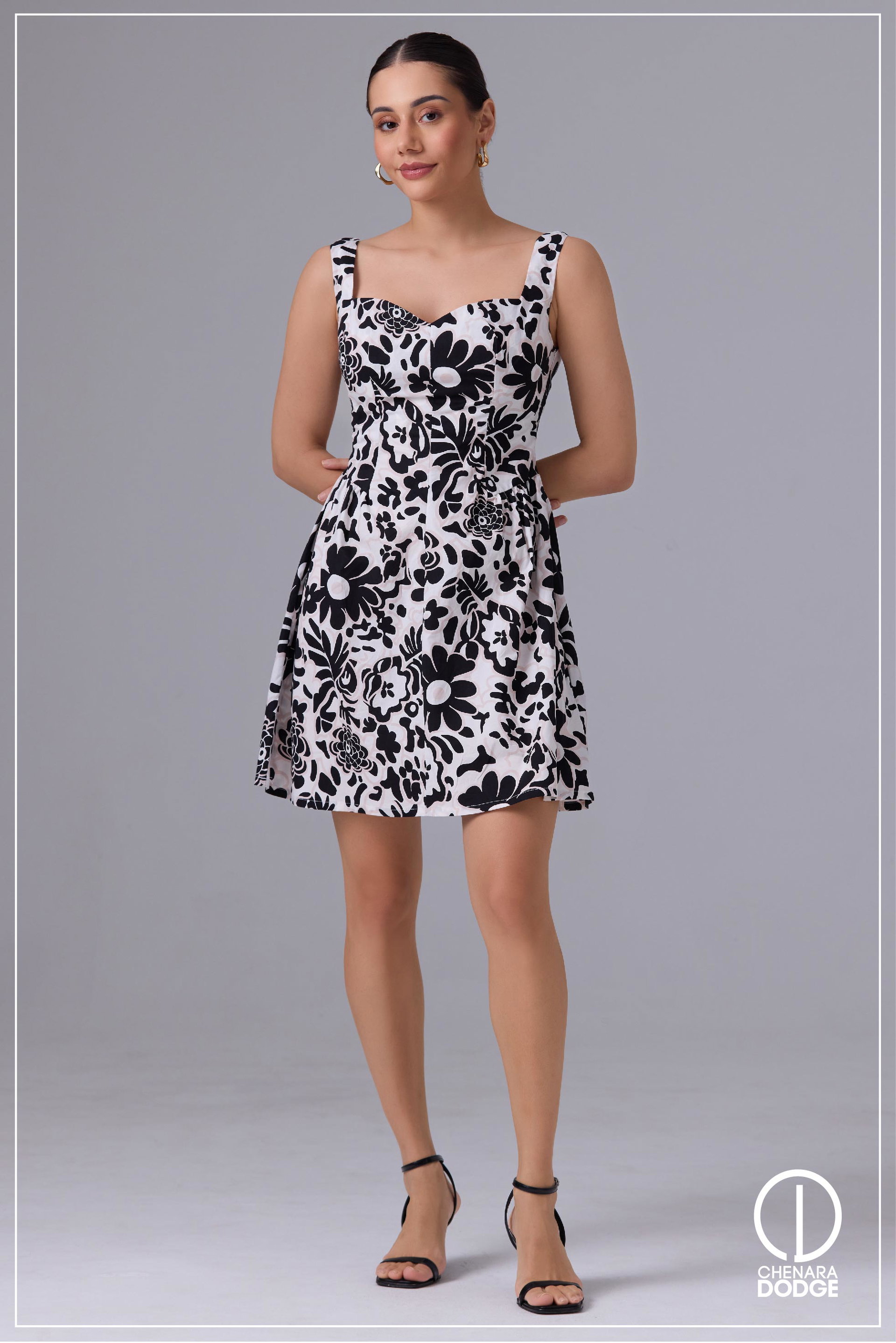 JACQUELINE SLEEVELESS MINI DRESS
