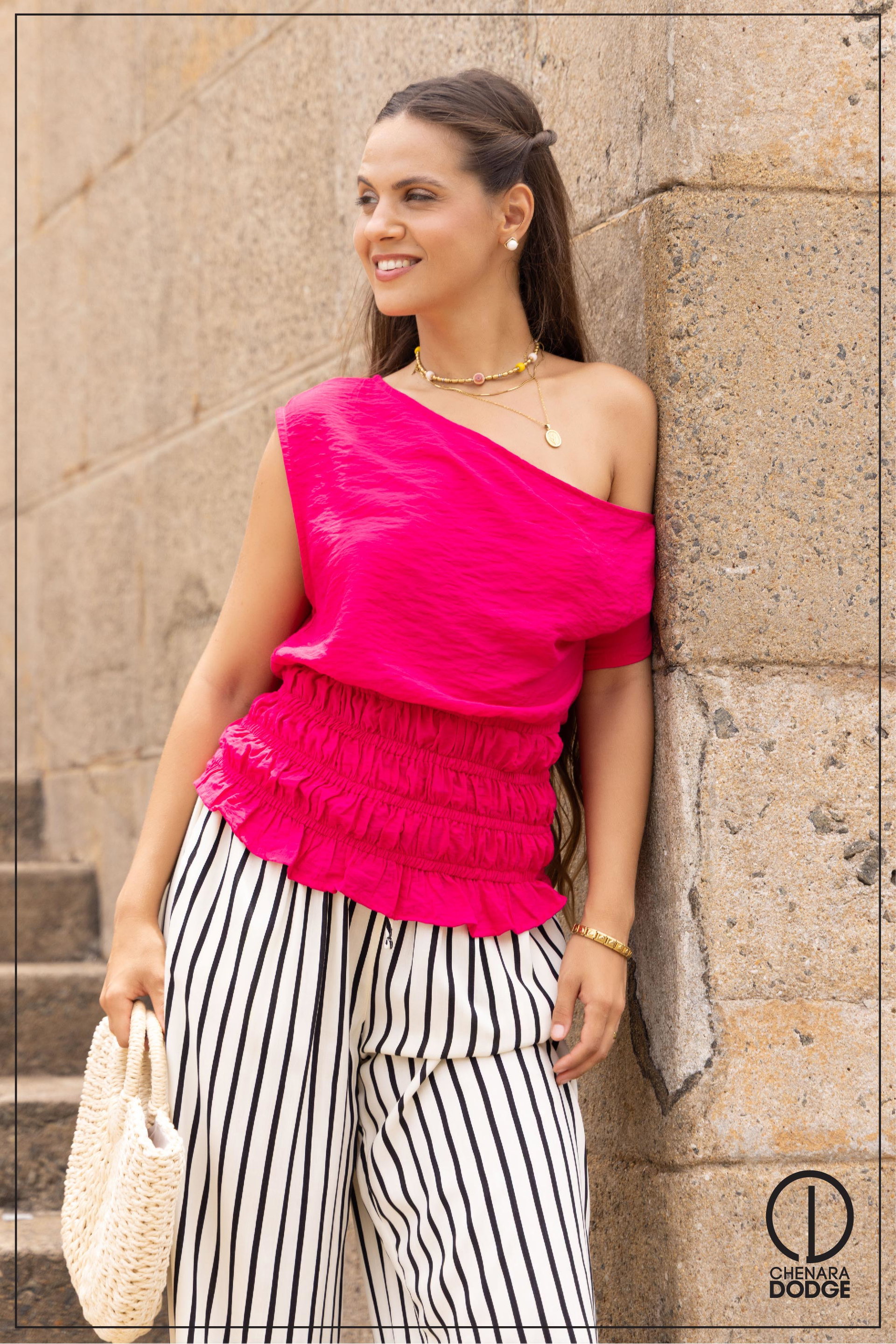 JADE GATHERED TOP