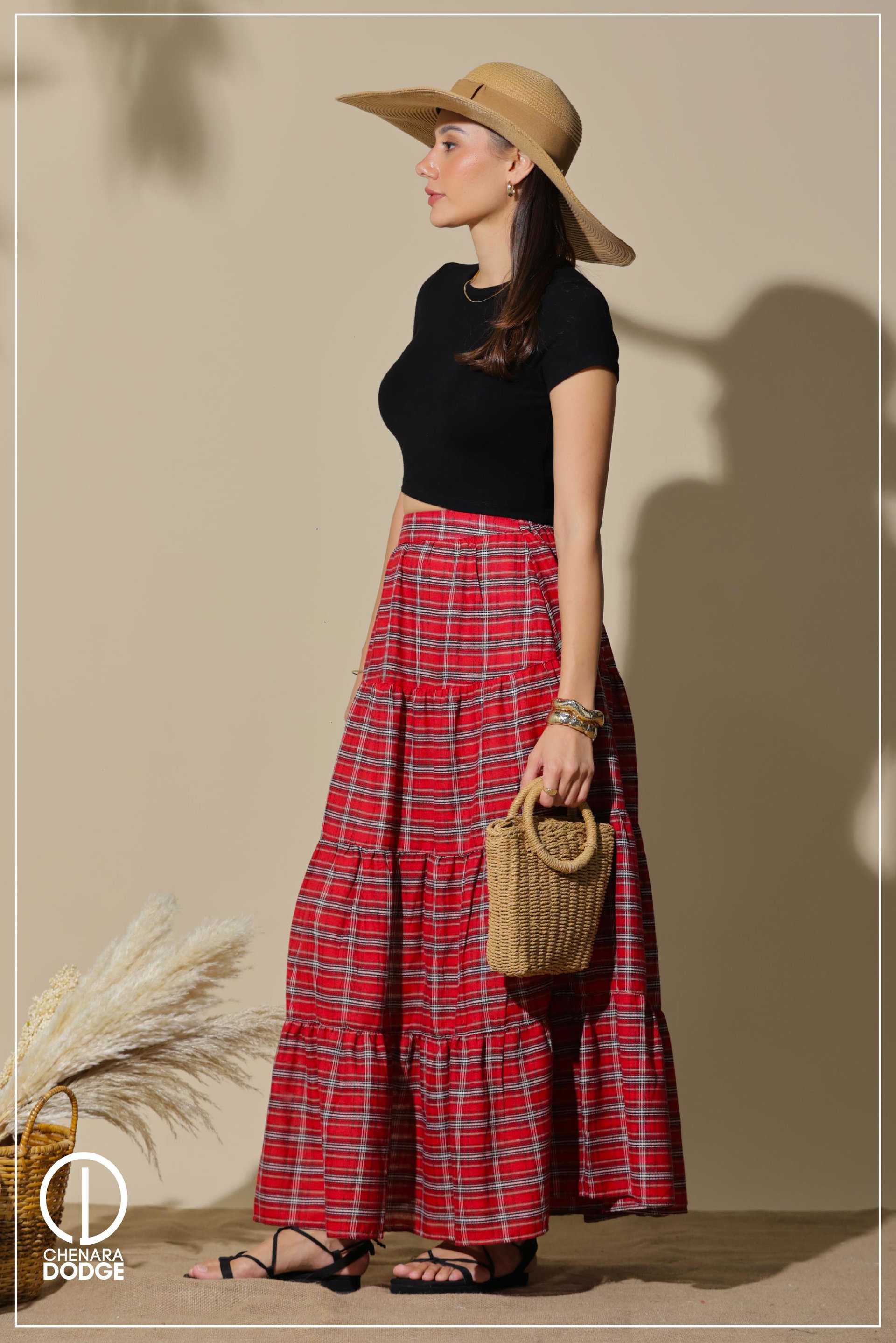 JADE MAXI SKIRT