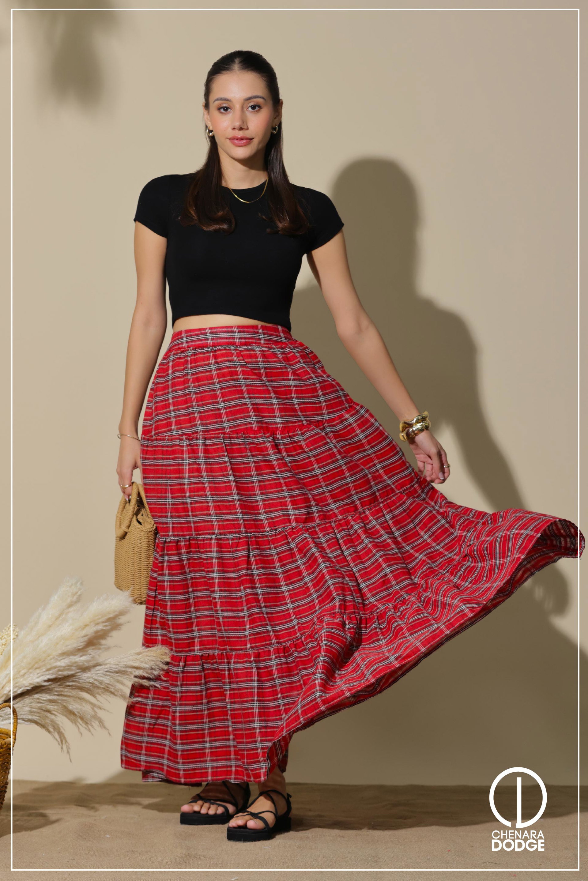 JADE MAXI SKIRT