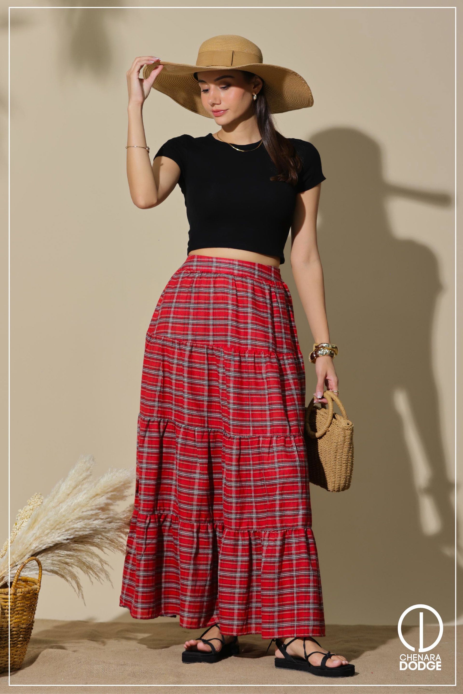 JADE MAXI SKIRT